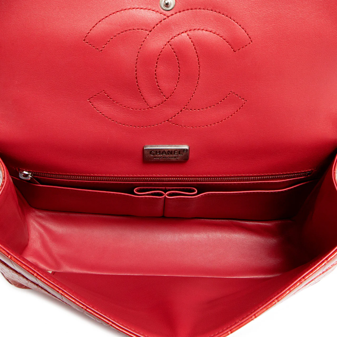 Chanel  Red Alligator Reissue 2.55 Double Flap 226 - Image 13