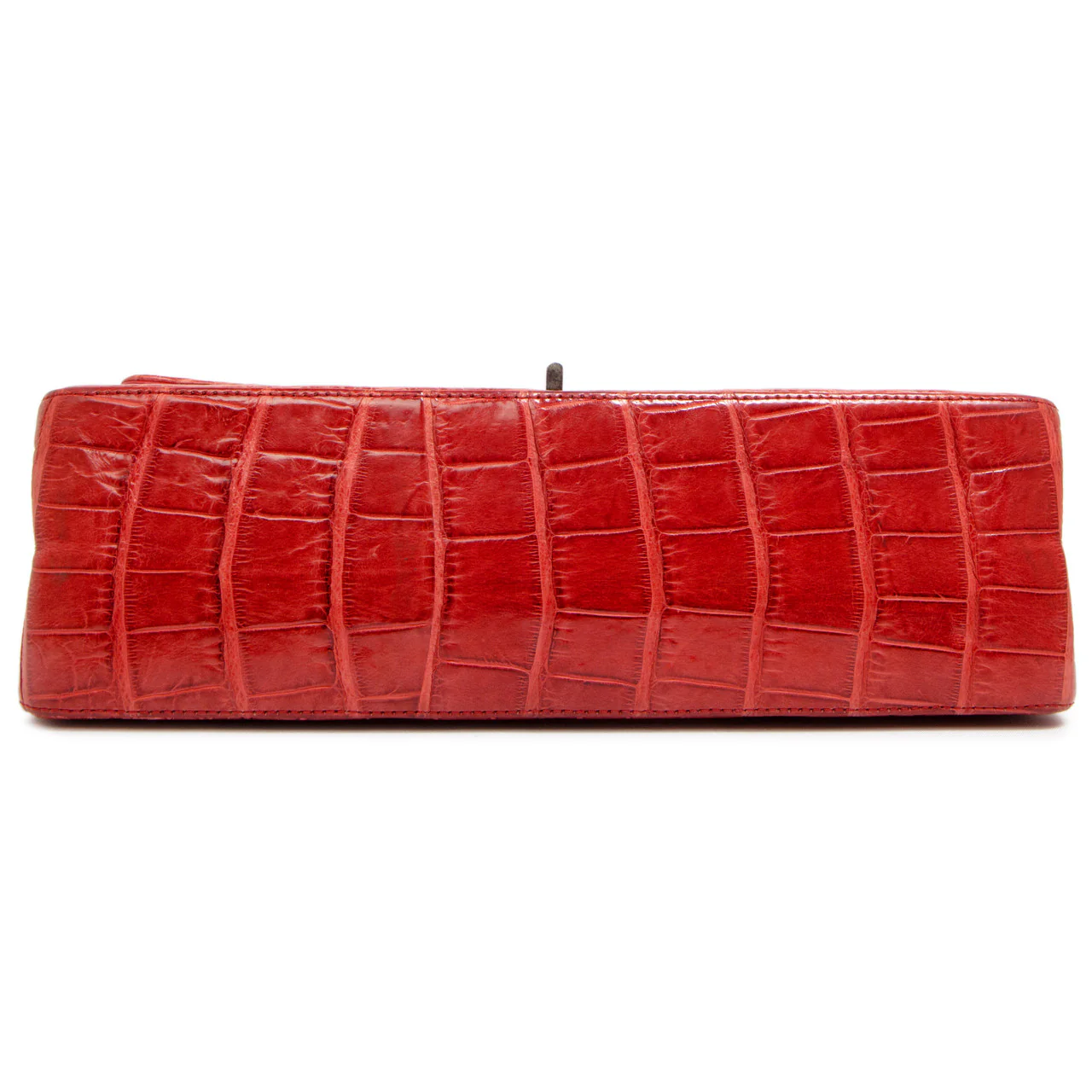 Chanel  Red Alligator Reissue 2.55 Double Flap 226 - Image 5