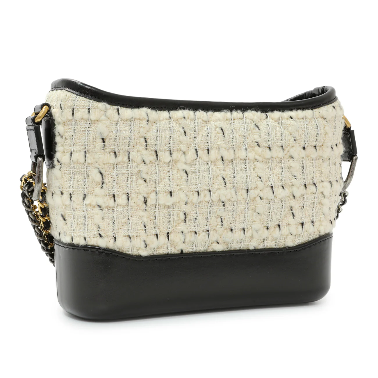 Chanel Tweed Calfskin Small Gabrielle Hobo - Image 2