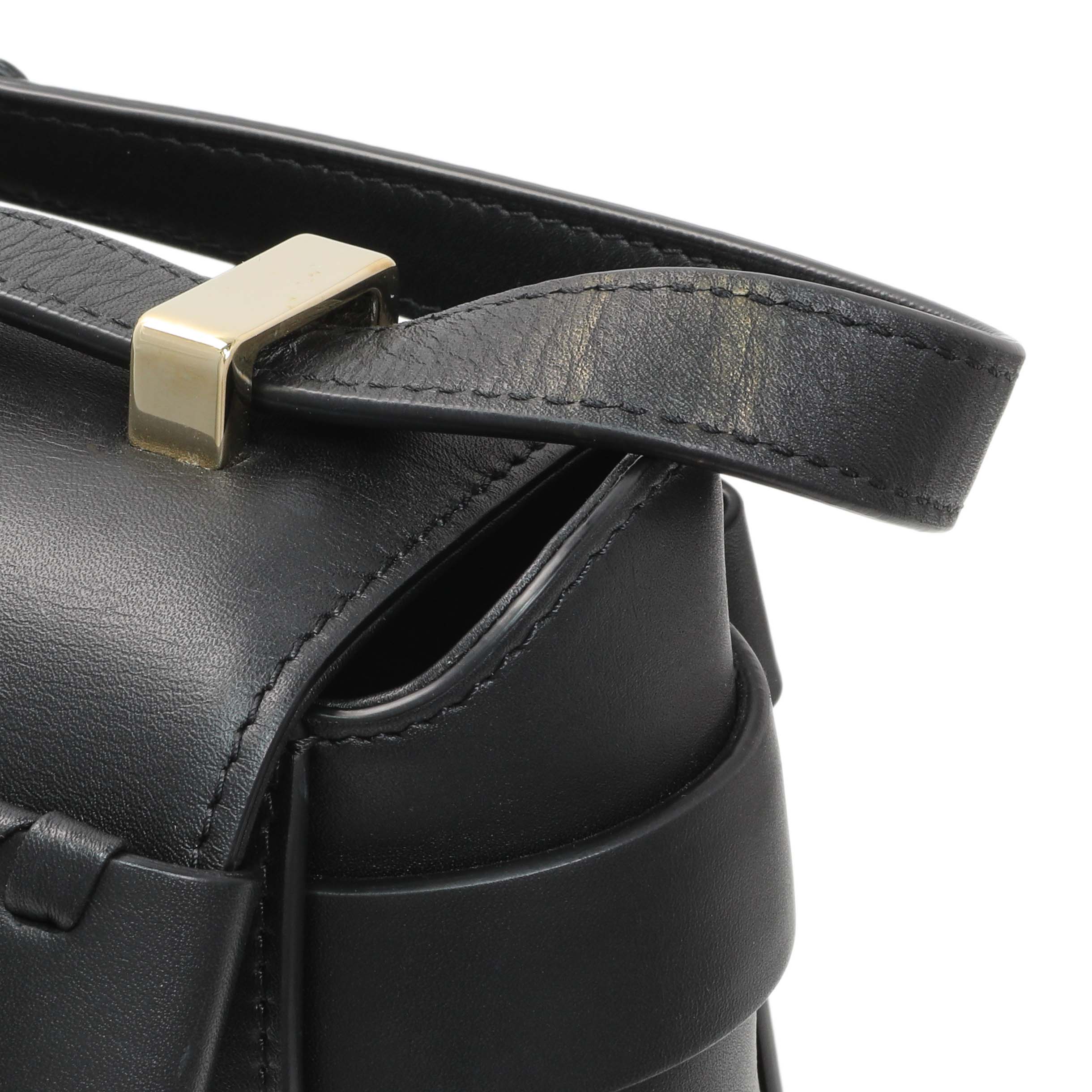 Chloe Black Calfskin Nacha Shoulder Bag - Image 11