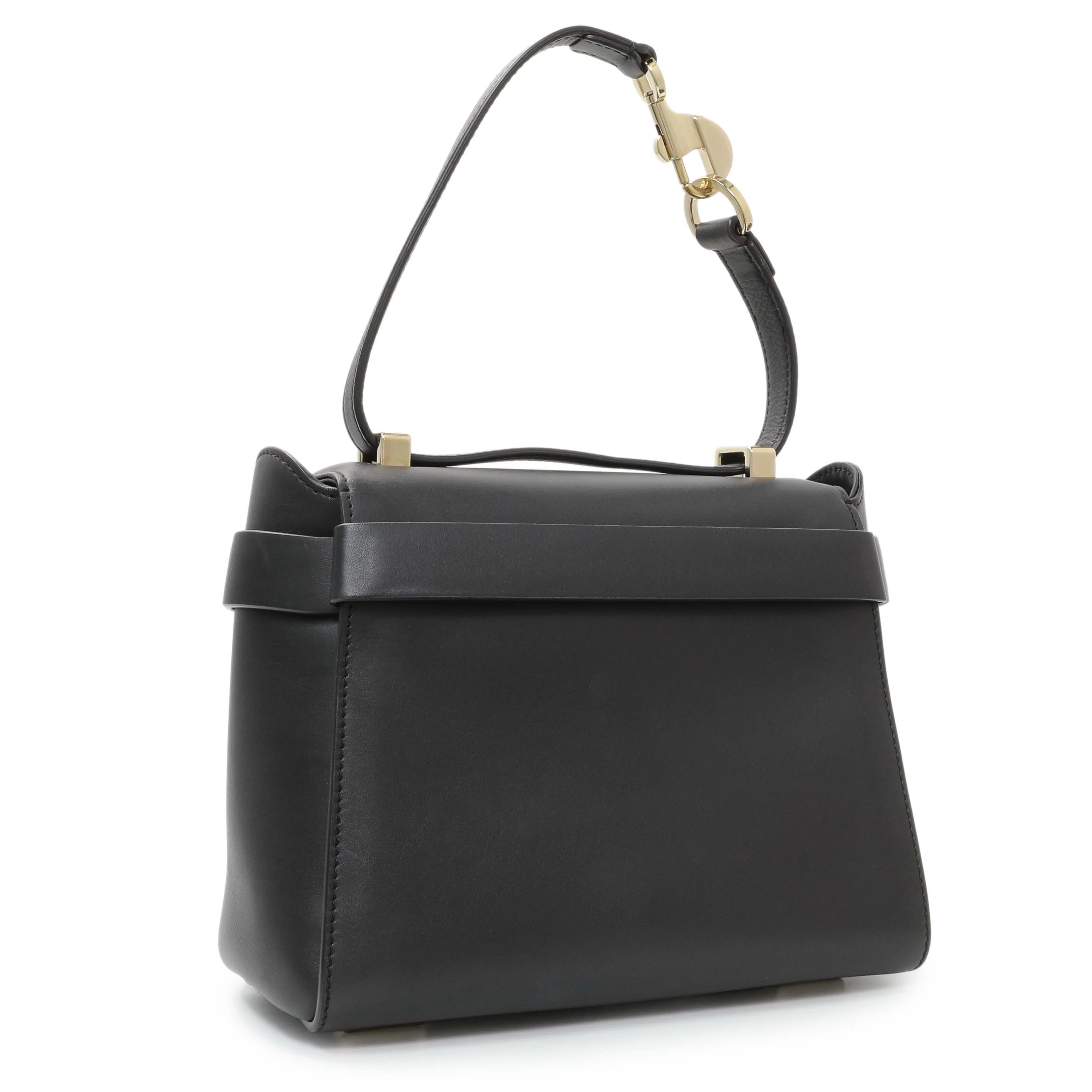 Chloe Black Calfskin Nacha Shoulder Bag - Image 2