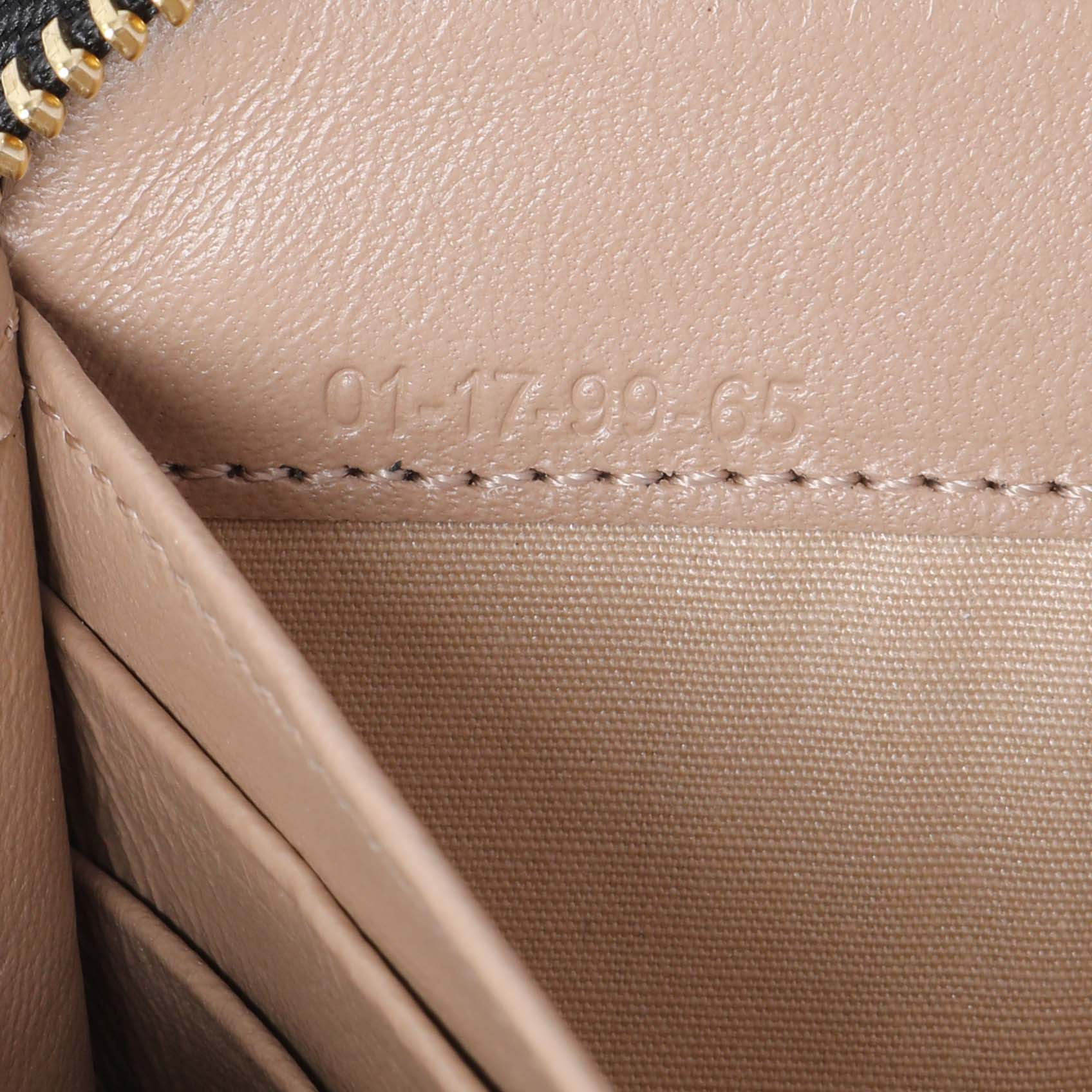 Chloe Black Grained Calfskin Drew Zip Wallet - Image 6
