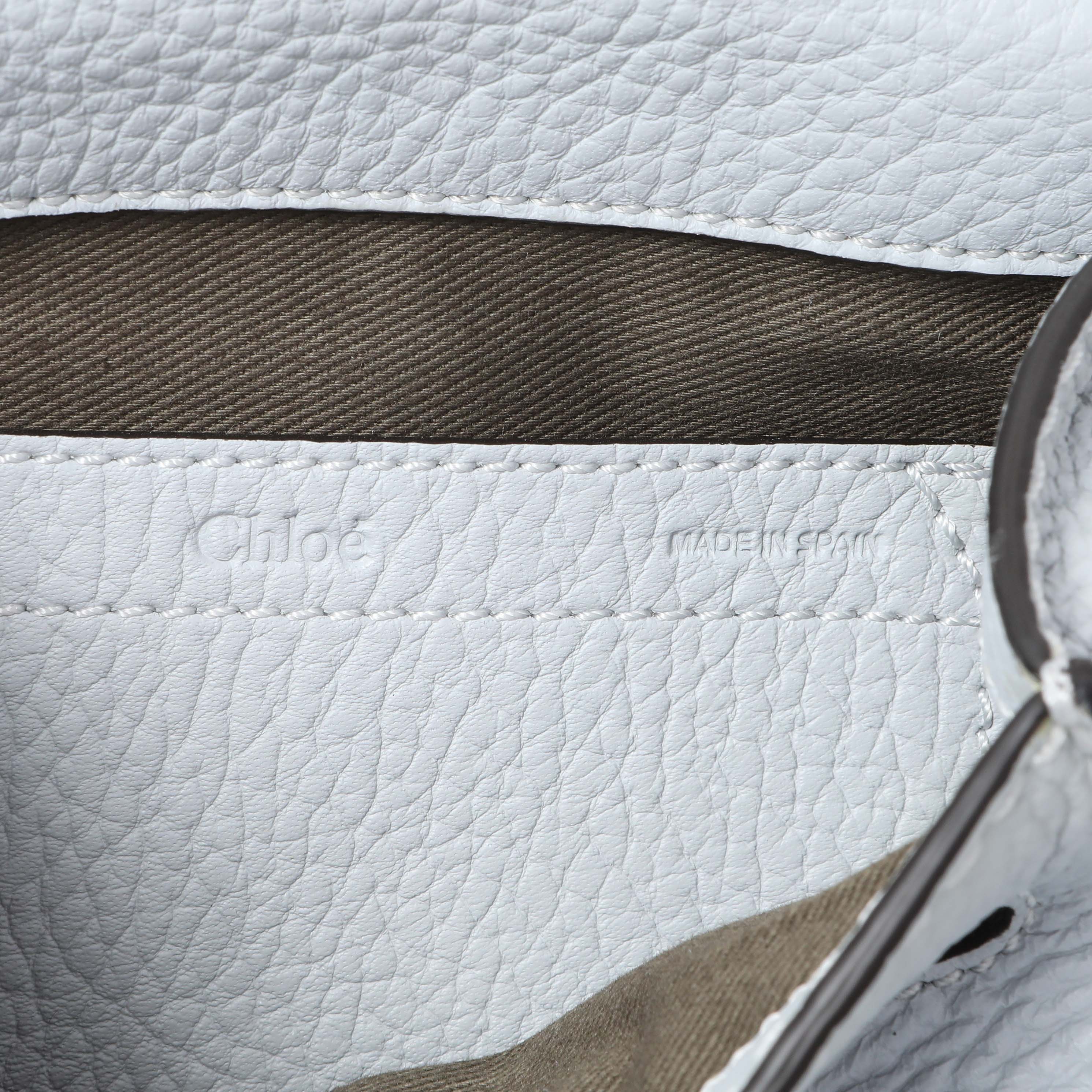 Chloe Blue Mist Mini Marcie Round Crossbody - Image 5