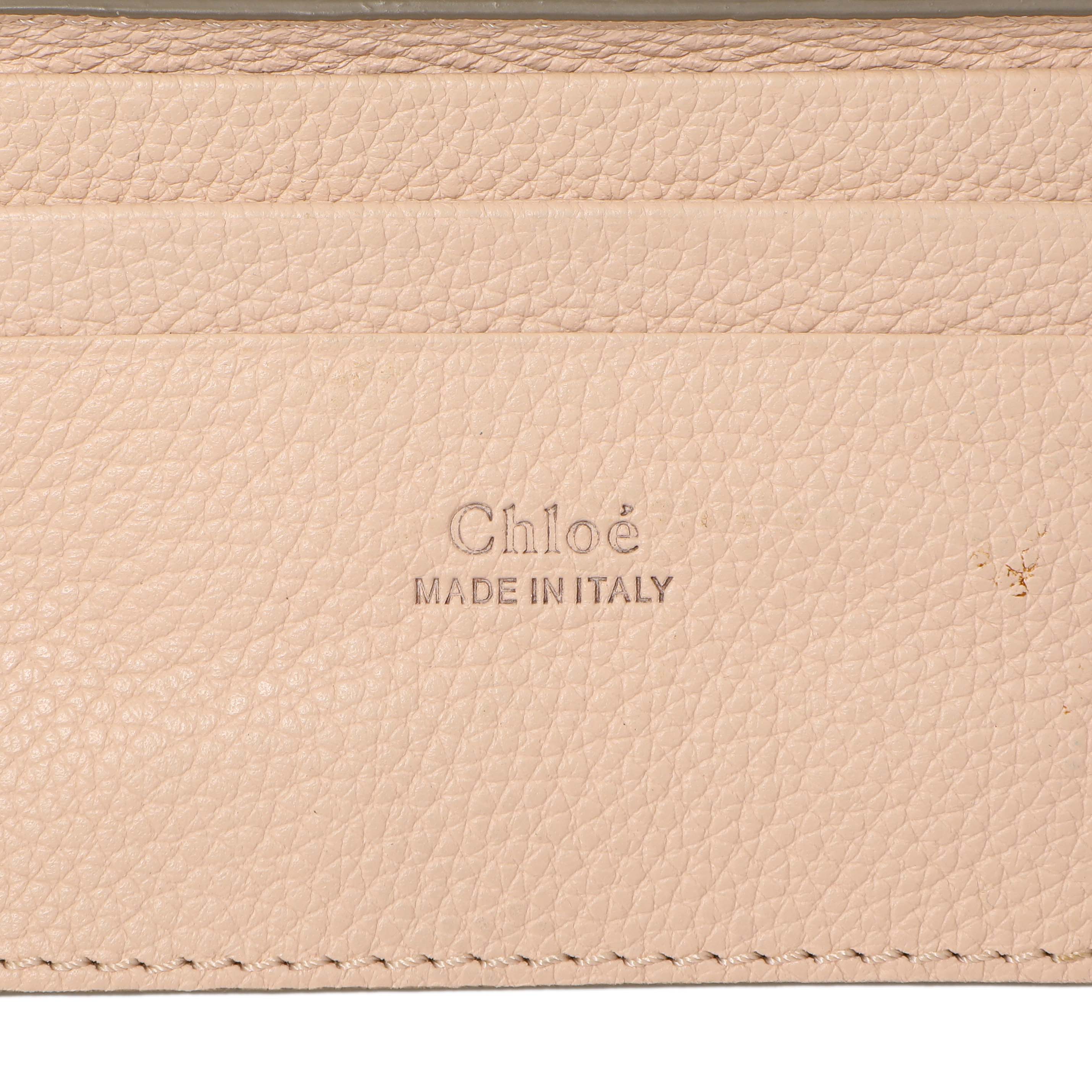 Chloe Blush Nude Calfskin Mini Faye Shoulder Bag - Image 5