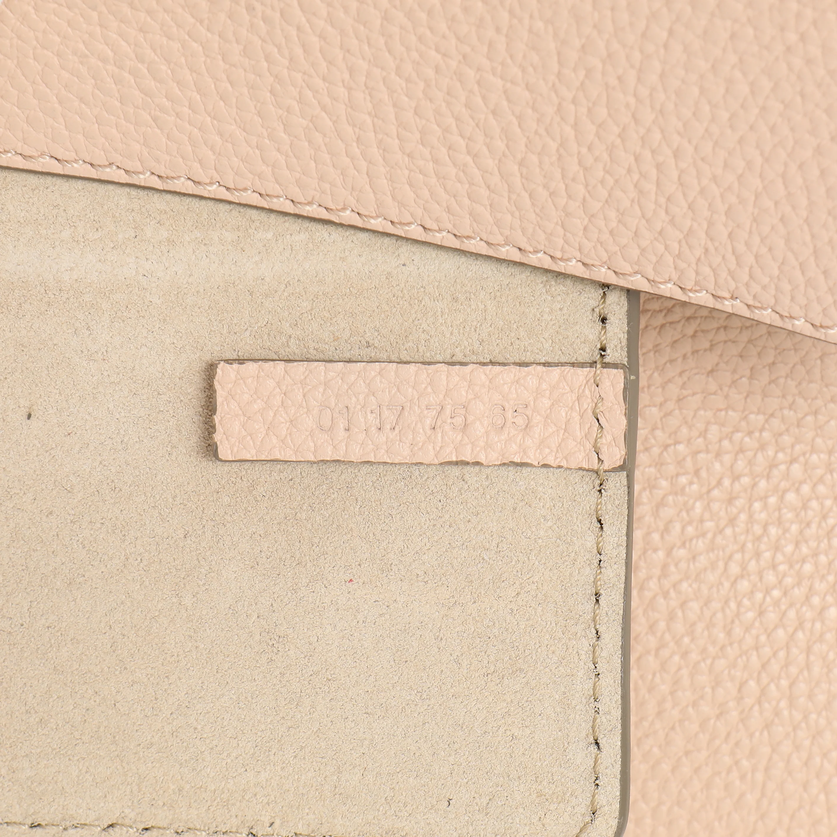 Chloe Blush Nude Calfskin Mini Faye Shoulder Bag - Image 6