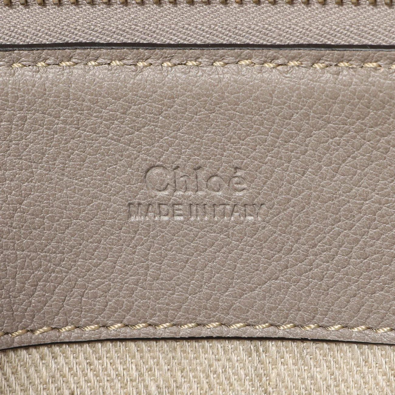 Chloe Cashmere Grey Buffalo Mini Edith - Image 5