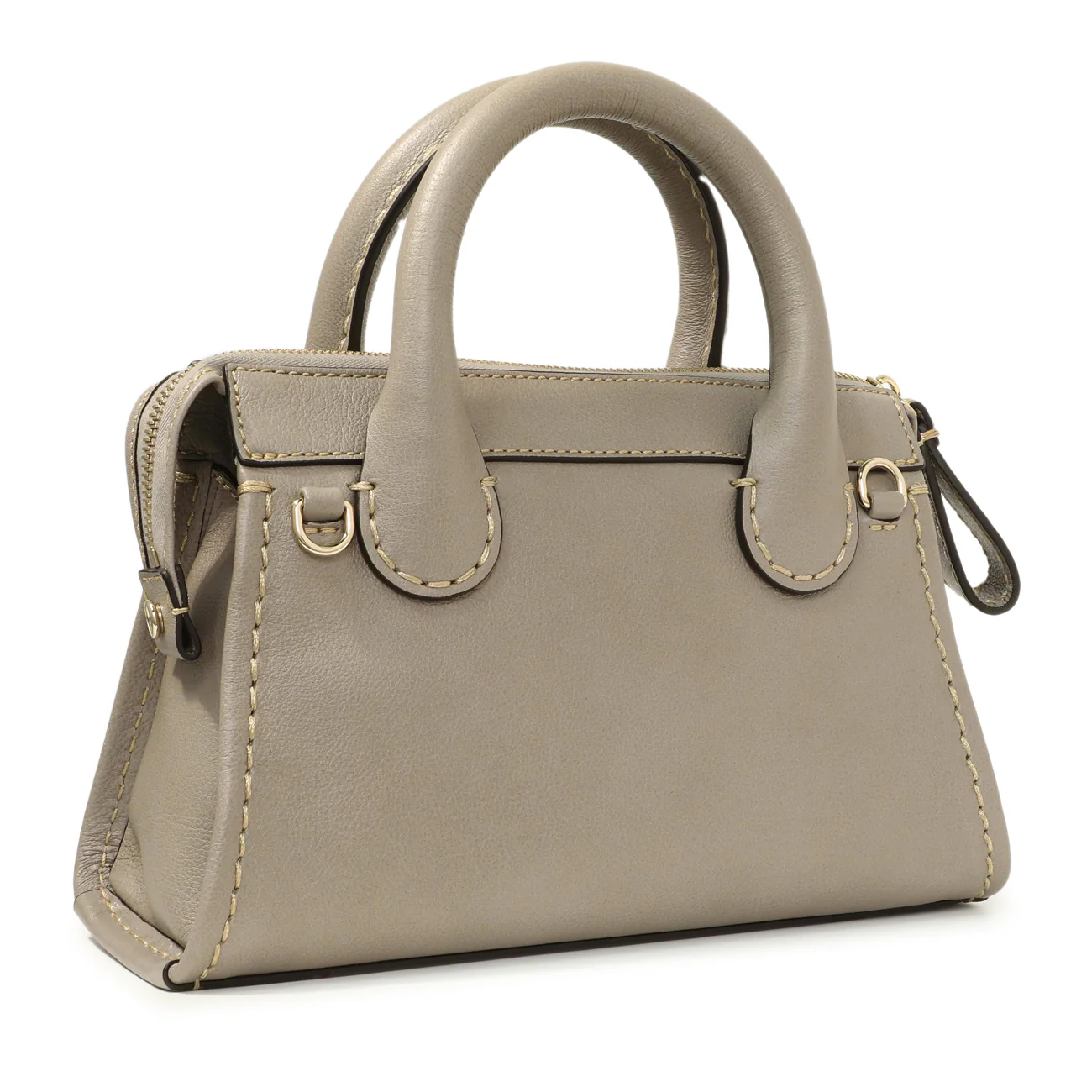 Chloe Cashmere Grey Buffalo Mini Edith - Image 2