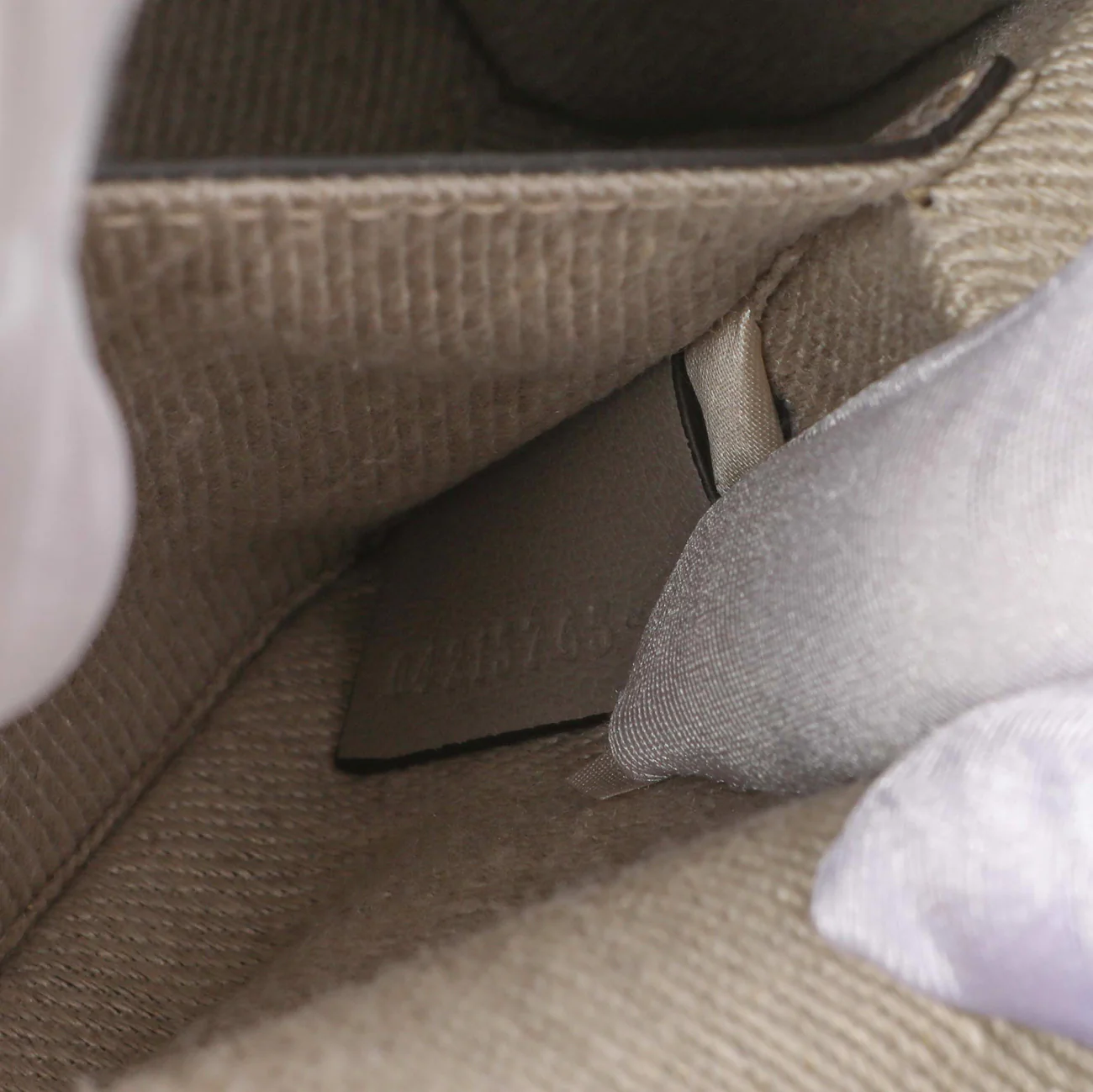 Chloe Cashmere Grey Buffalo Mini Edith - Image 6