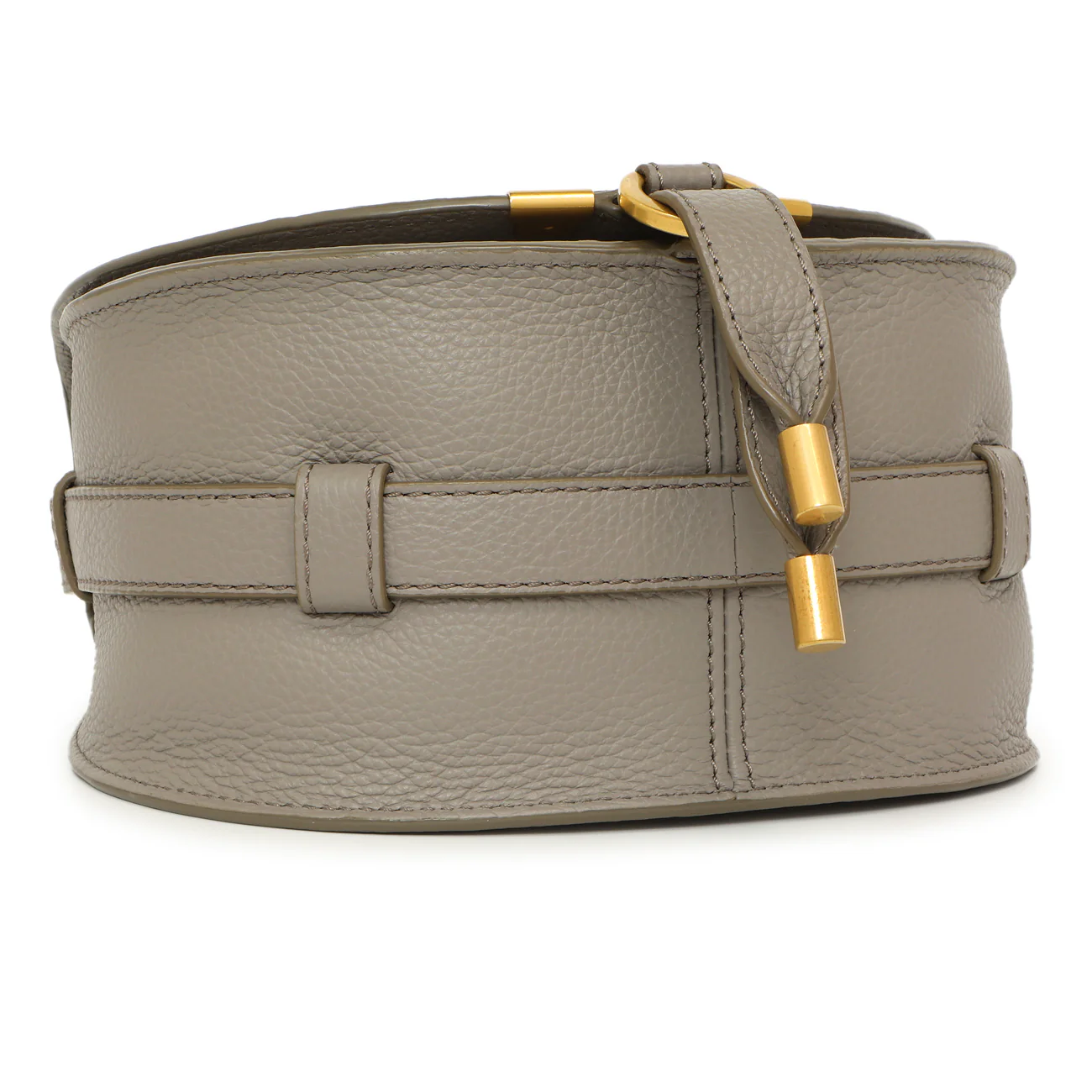 Chloe Grey Calfskin Mini Marcie - Image 4