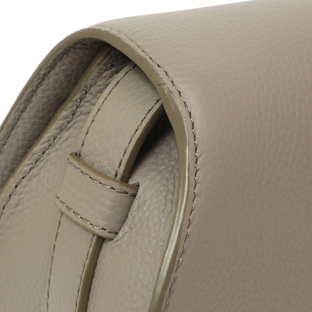 Chloe Grey Calfskin Mini Marcie - Image 8