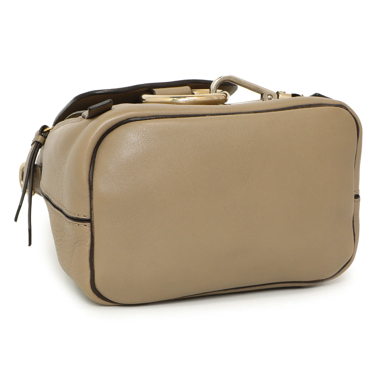 Chloe Grey Suede Calfskin Mini Faye Backpack - Image 3