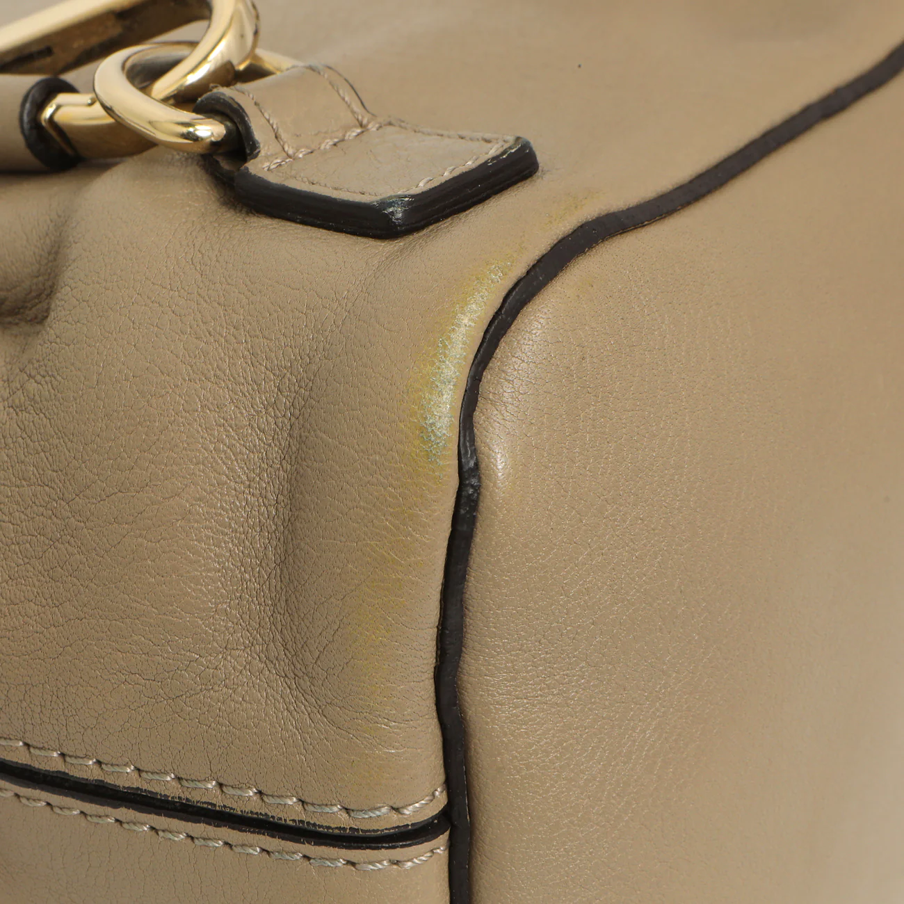 Chloe Grey Suede Calfskin Mini Faye Backpack - Image 6