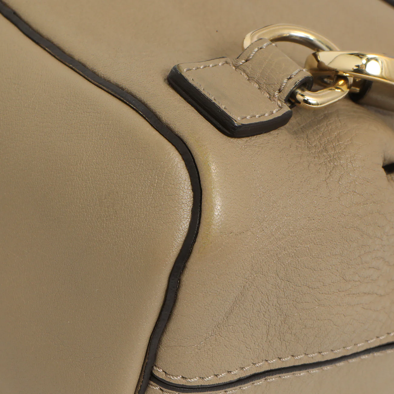 Chloe Grey Suede Calfskin Mini Faye Backpack - Image 7