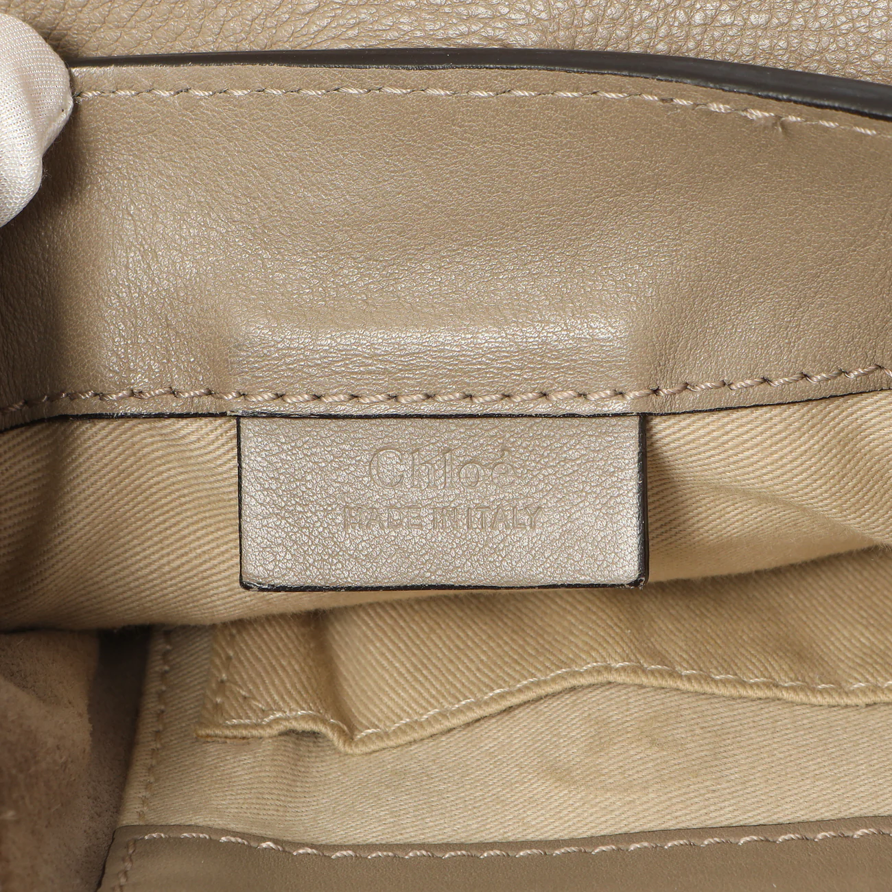 Chloe Grey Suede Calfskin Mini Faye Backpack - Image 9
