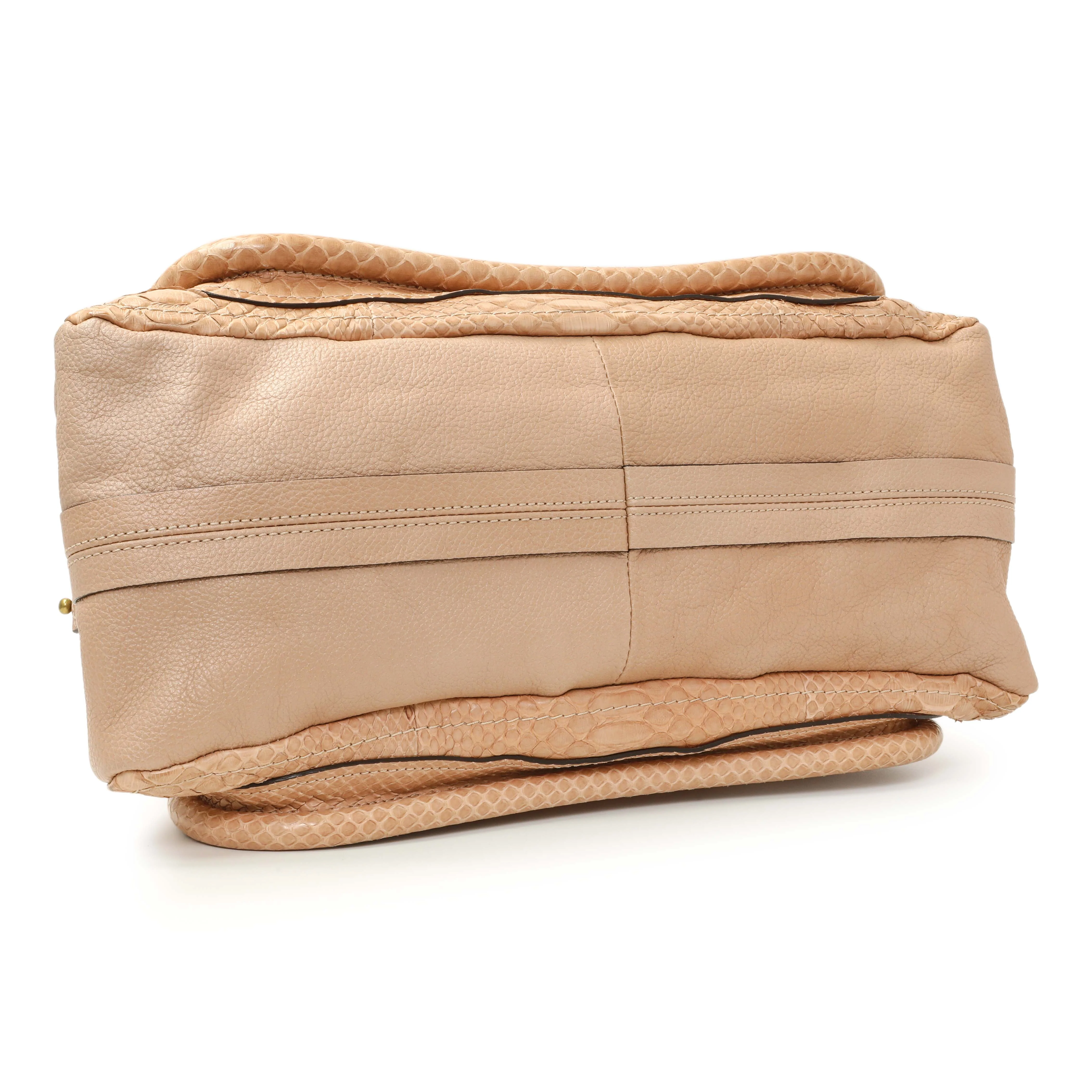 Chloe Nude Python Medium Paraty - Image 3