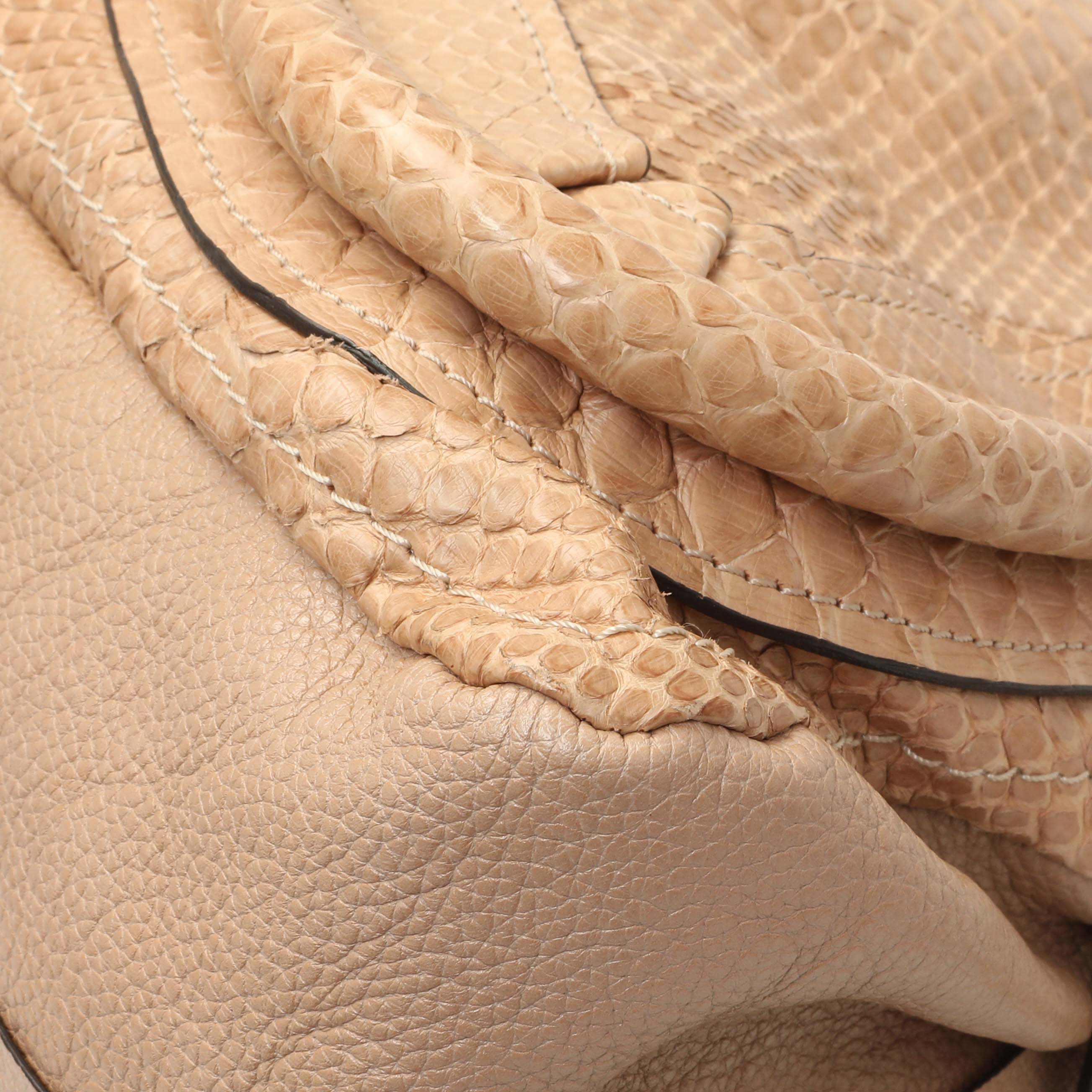 Chloe Nude Python Medium Paraty - Image 5