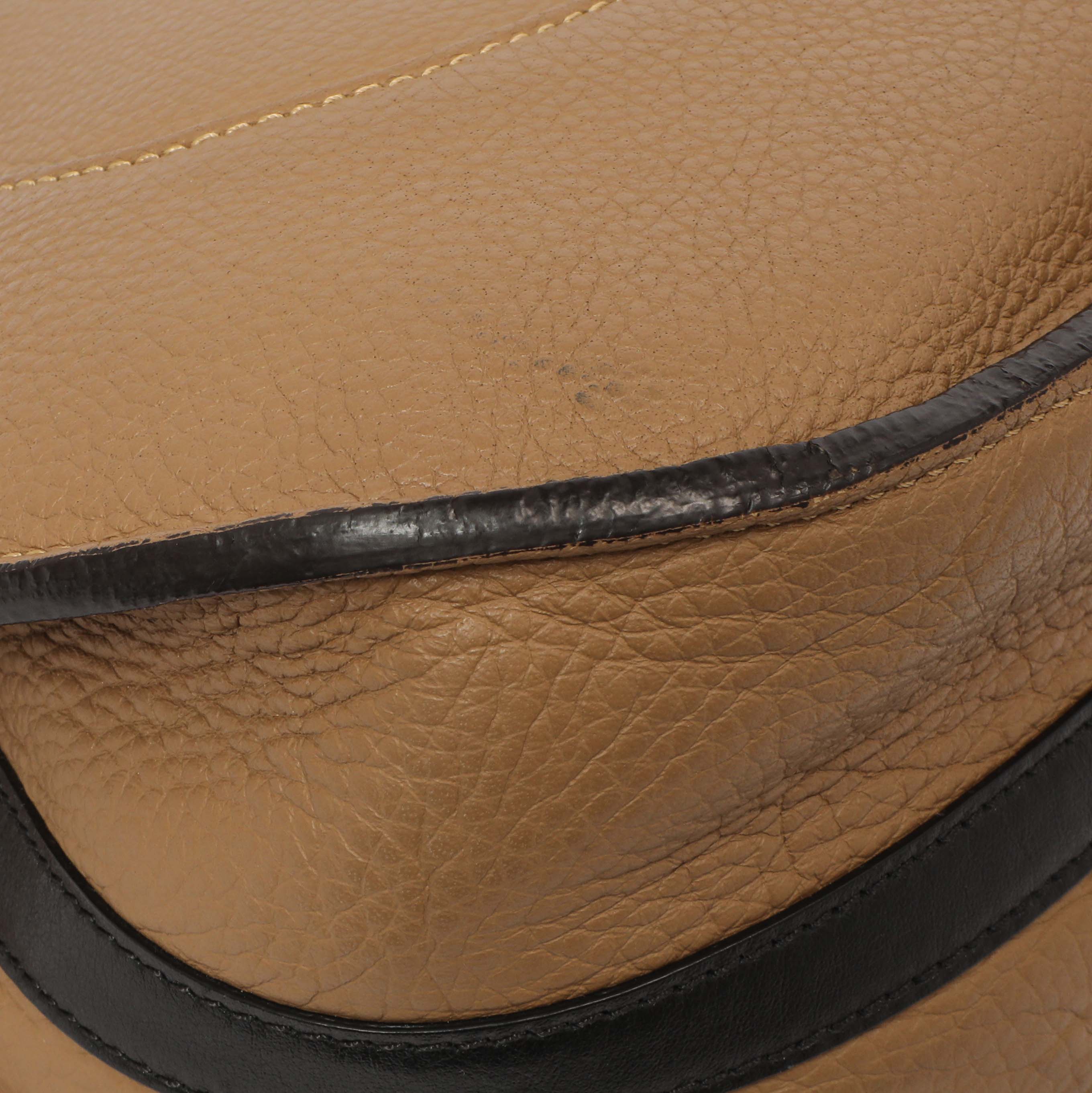 Chloe Nut Grained Calfskin Small Hayley Hobo - Image 8