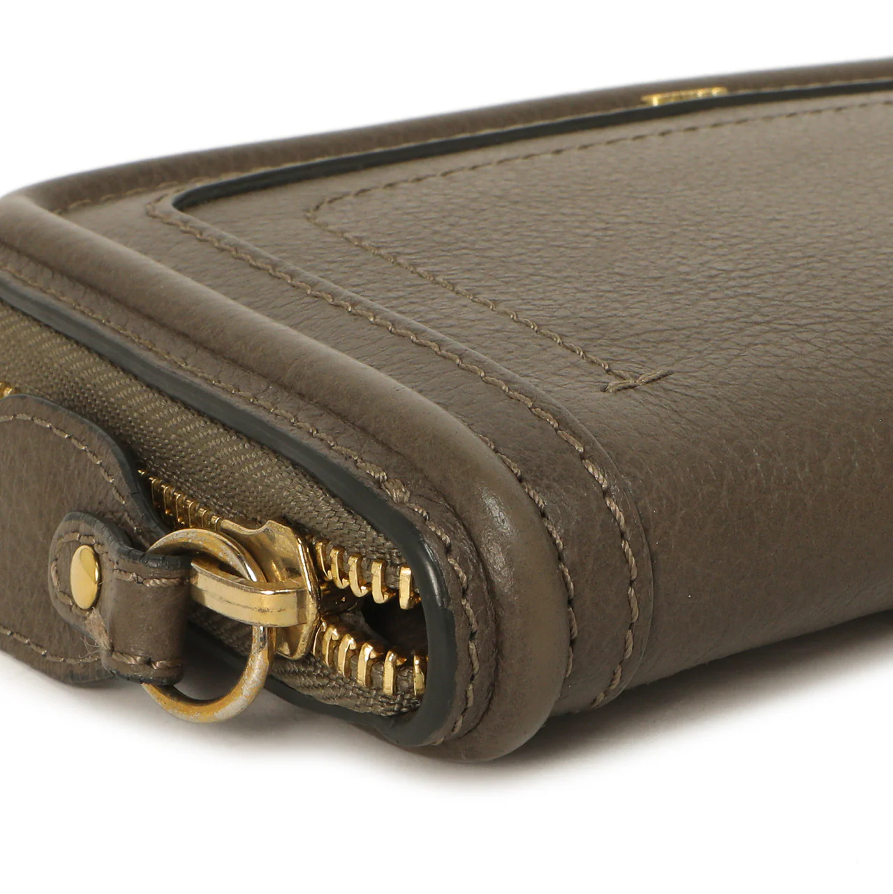 Chloe Rock Calfskin Paraty Long Zip Around Wallet - Image 4