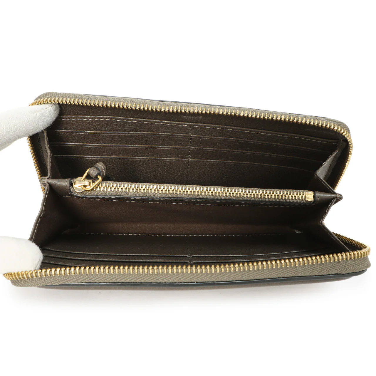 Chloe Rock Calfskin Paraty Long Zip Around Wallet - Image 8