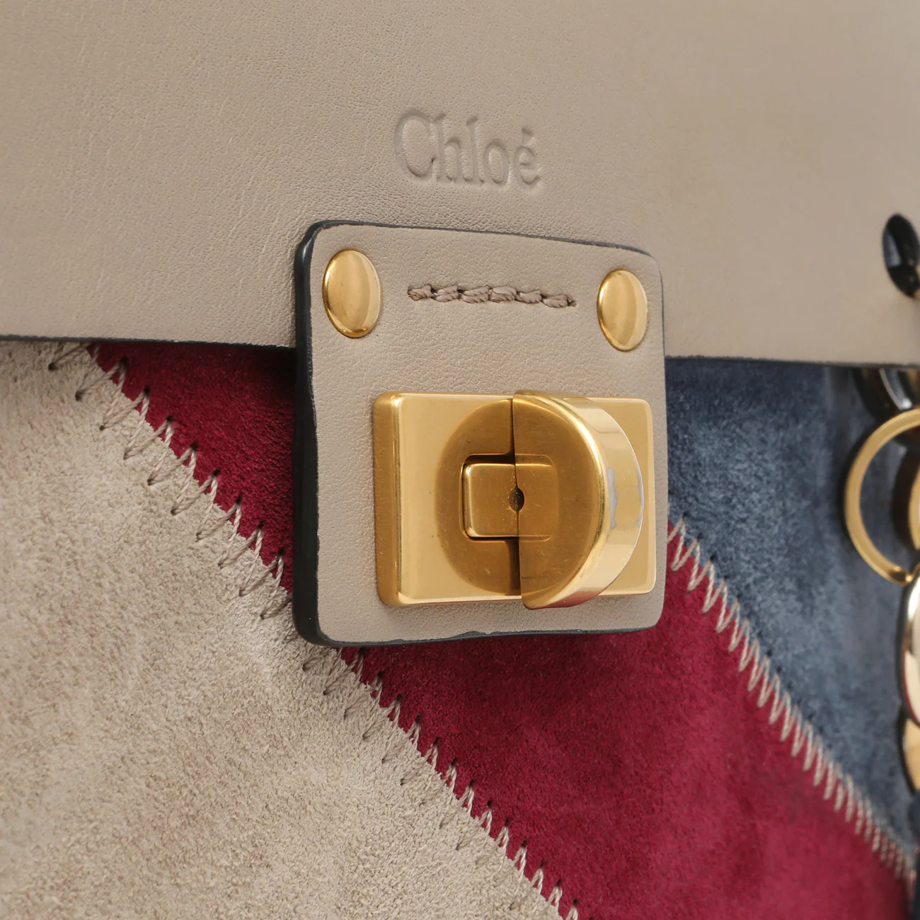 Chloe Suede Small Jane Fringe Bag - Image 8