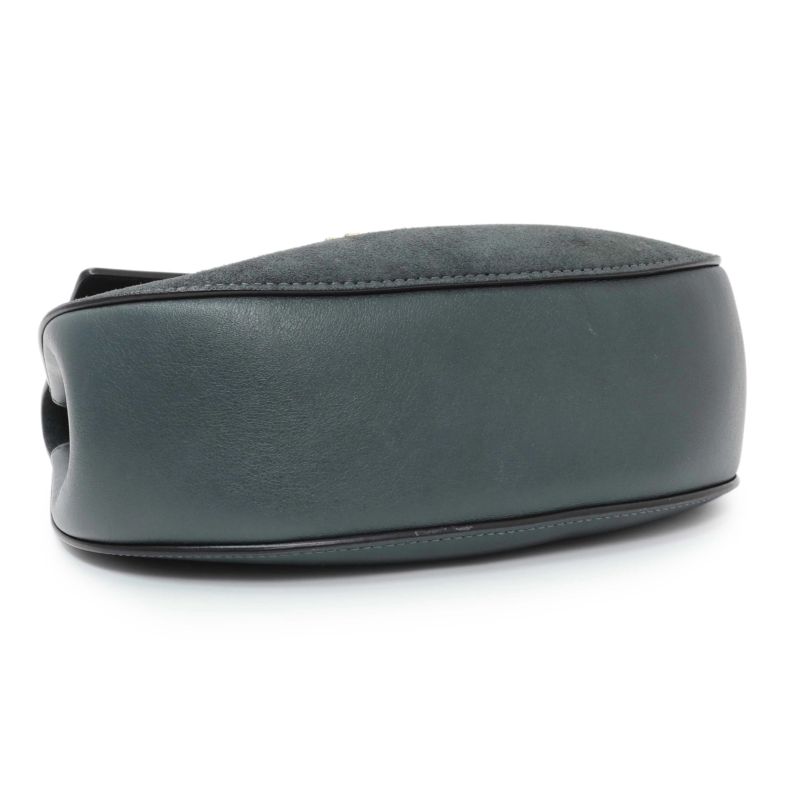 Chloe Suede Smooth Calfskin Drew Shoulder Bag - Image 3