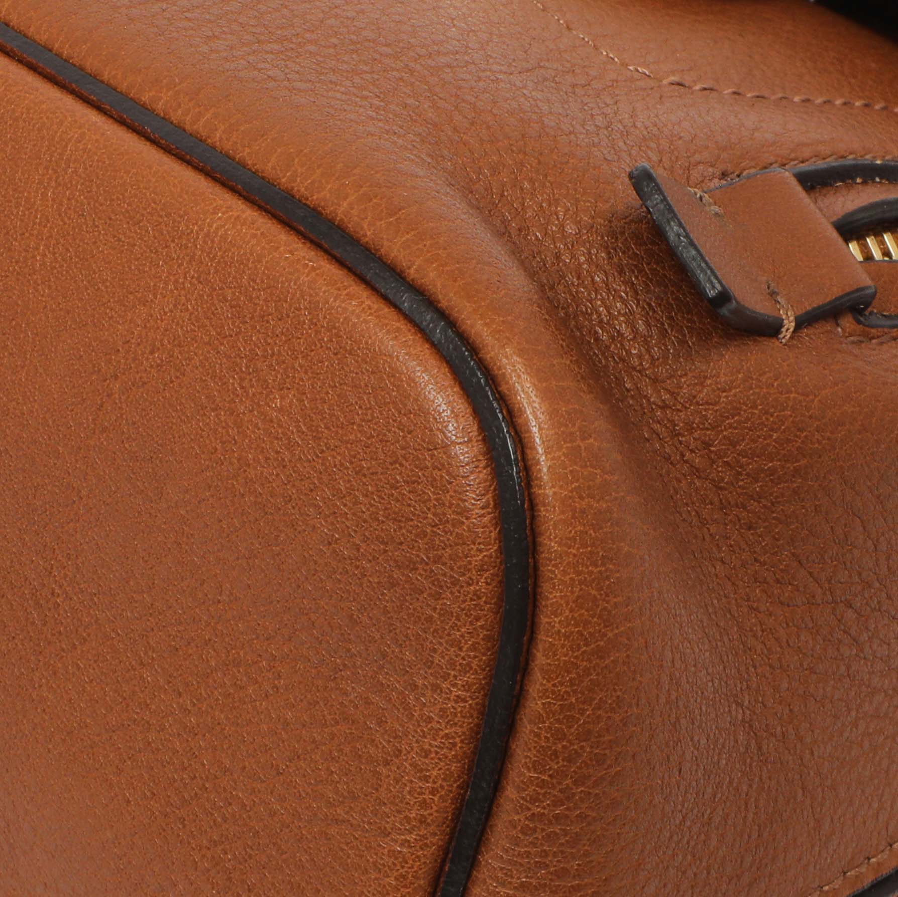 Chloe Tan Suede Calfskin Mini Faye Backpack - Image 5