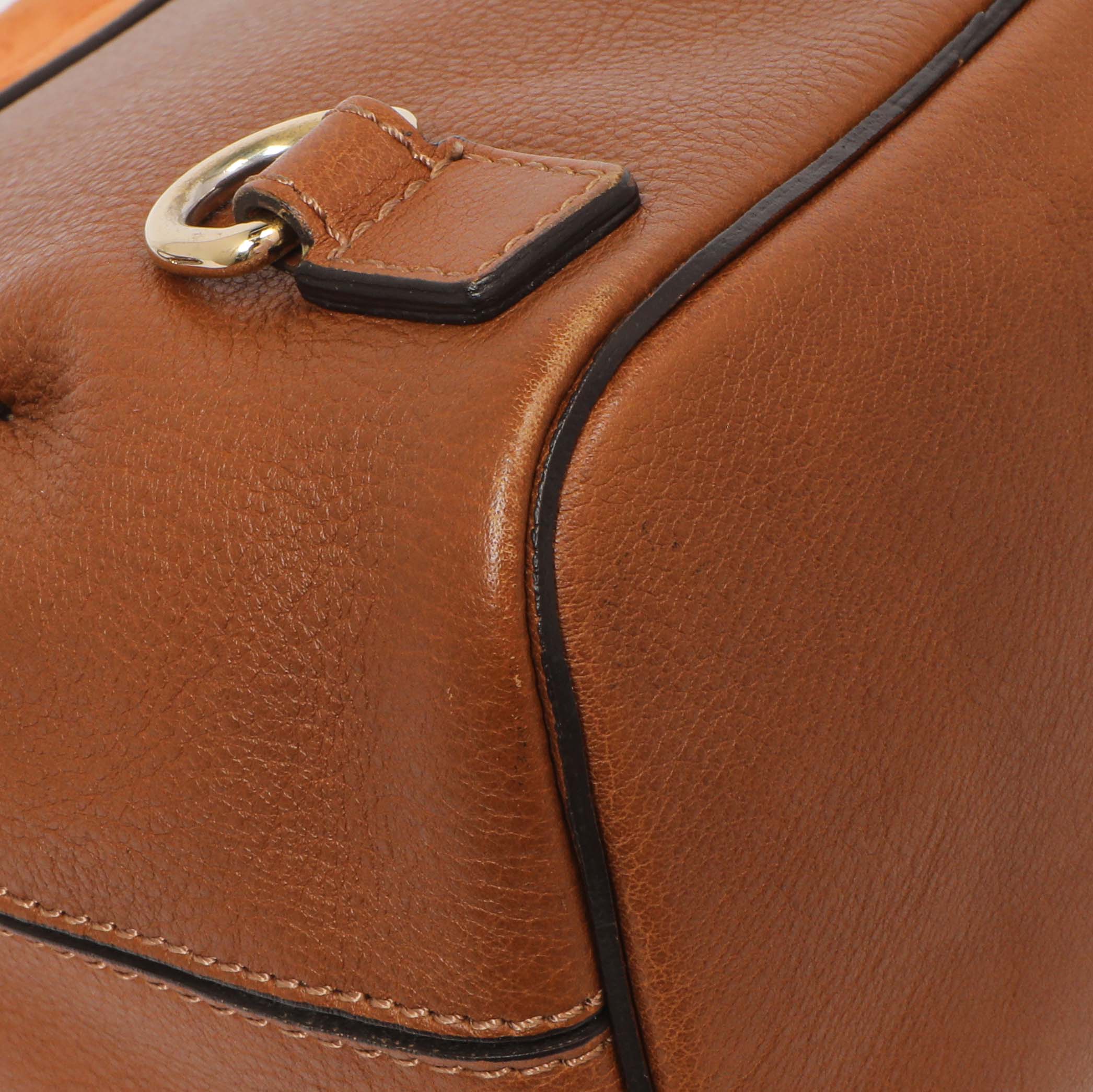 Chloe Tan Suede Calfskin Mini Faye Backpack - Image 7
