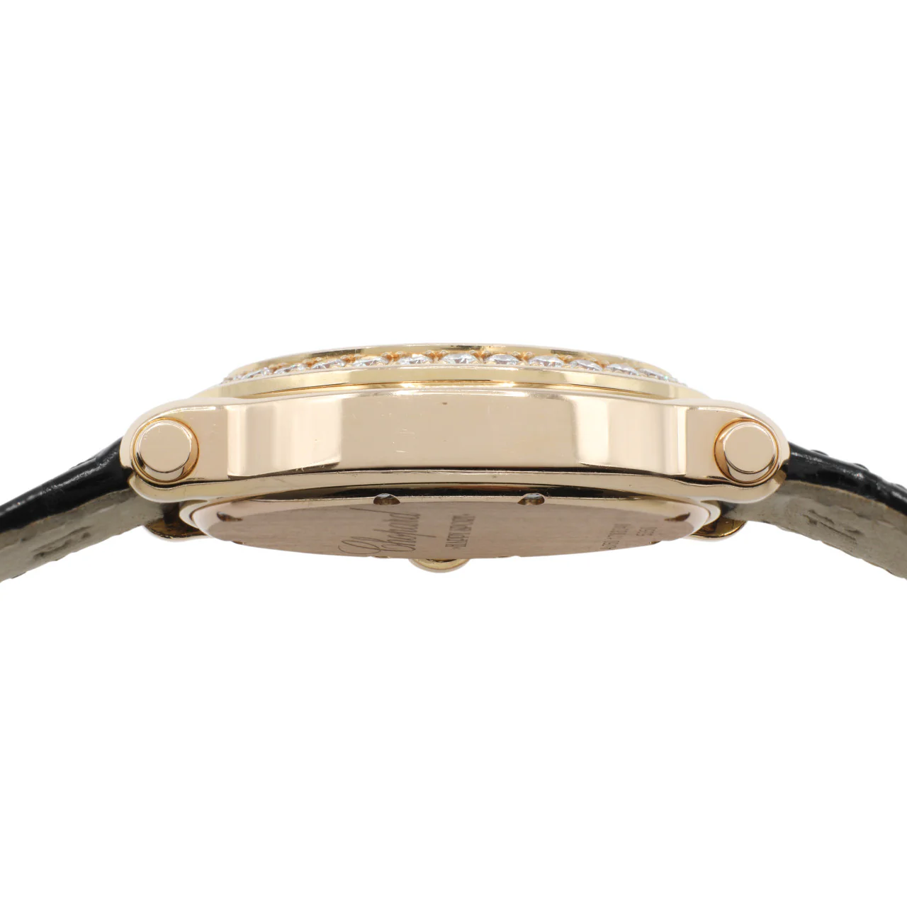 Chopard 18K Rose Gold Happy Sport Oval Quartz Ladies Watch 275350-5003 - Image 3