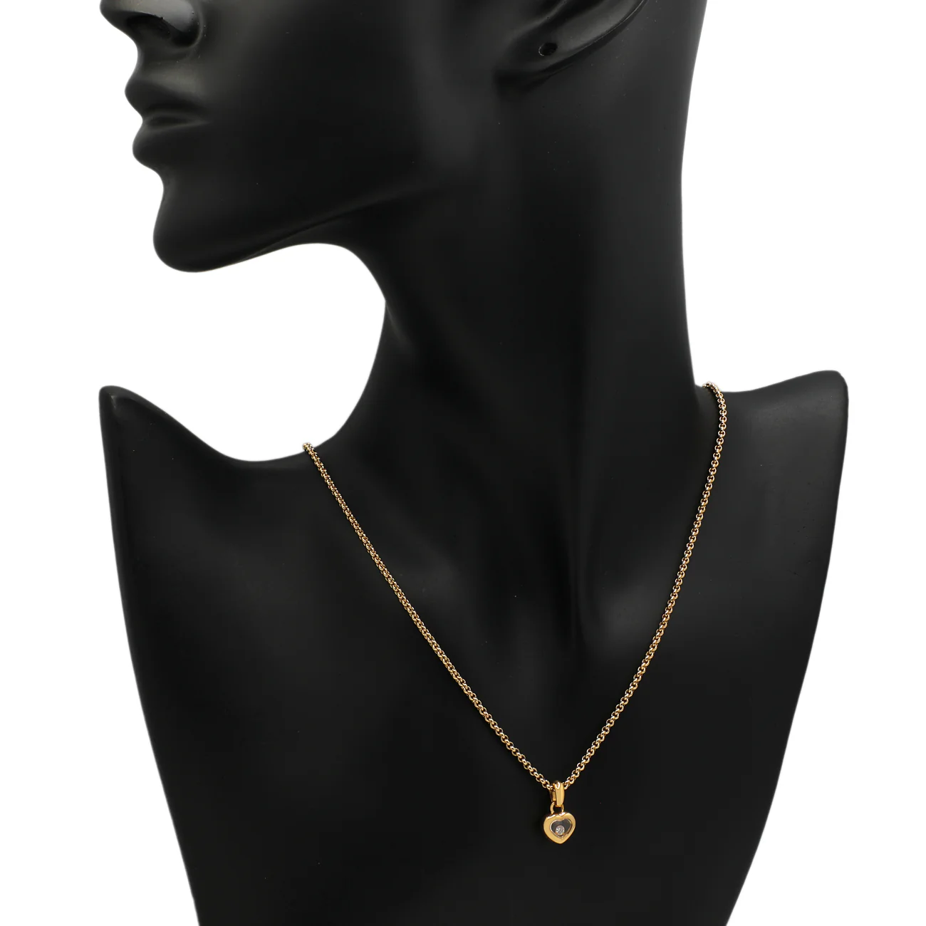 Chopard 18K Yellow Gold Happy Diamonds Necklace - Image 5