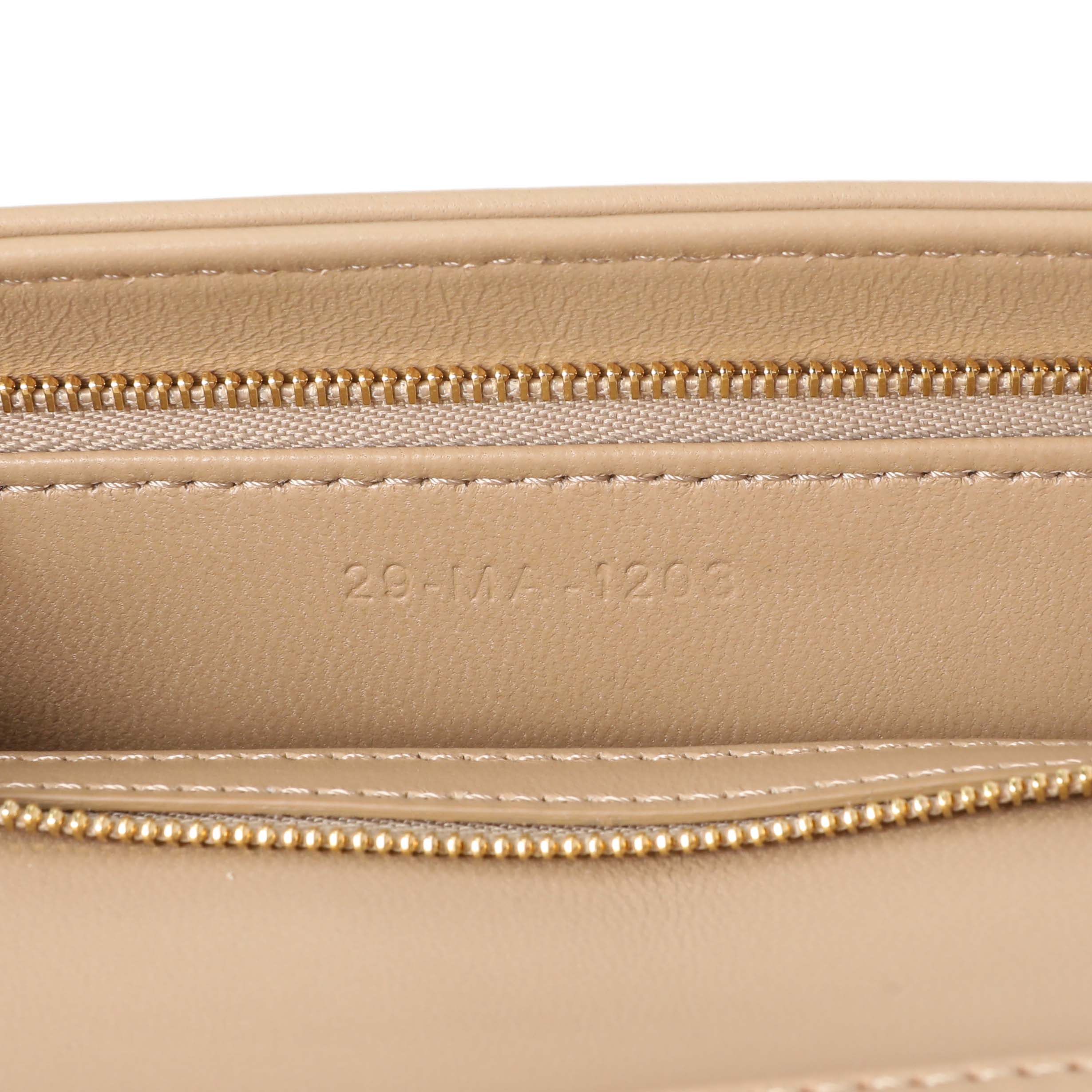 Christian Dior Biscuit Cannage Lambskin My Dior Top Handle Bag - Image 6