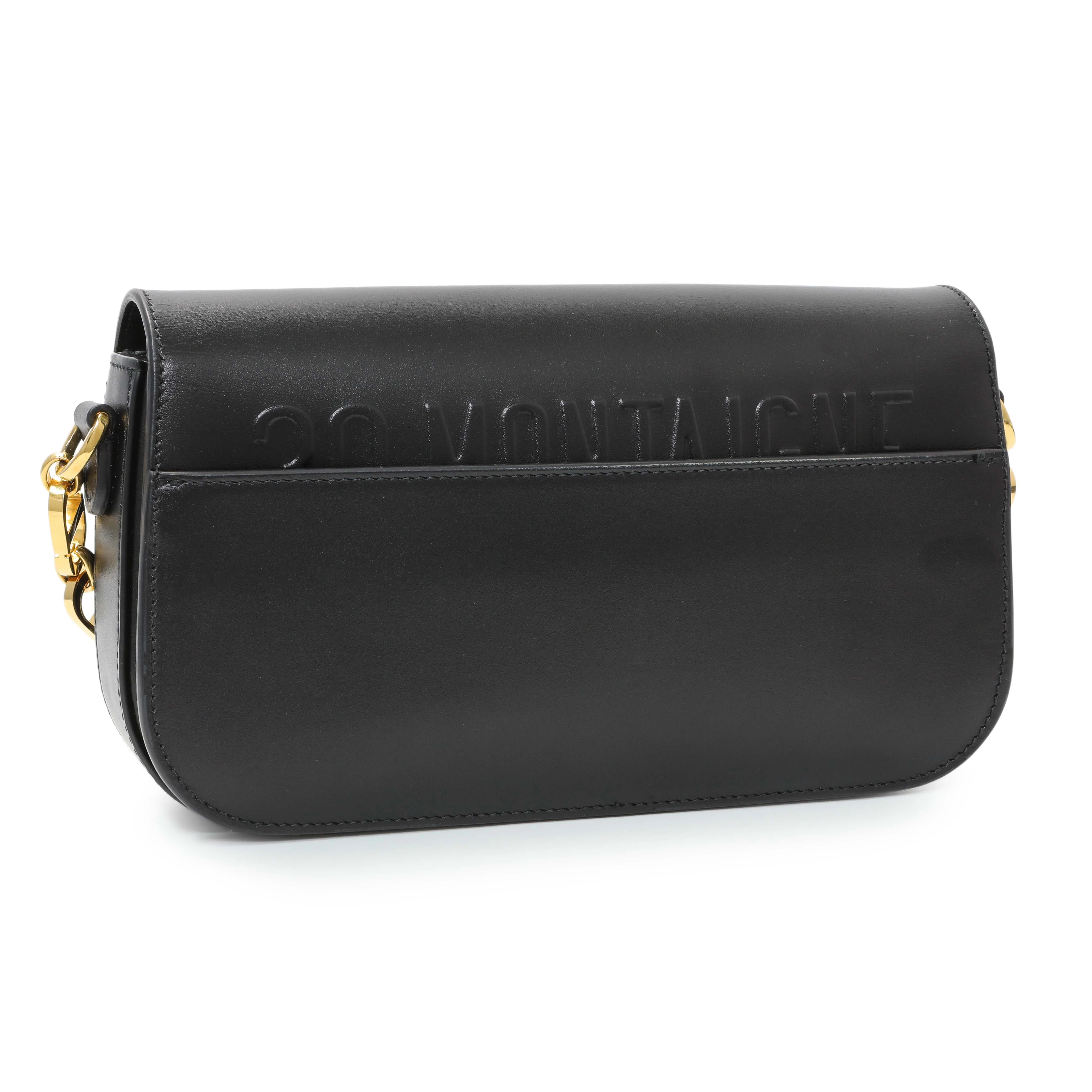 Christian Dior Black Calfskin Montaigne Avenue - Image 2