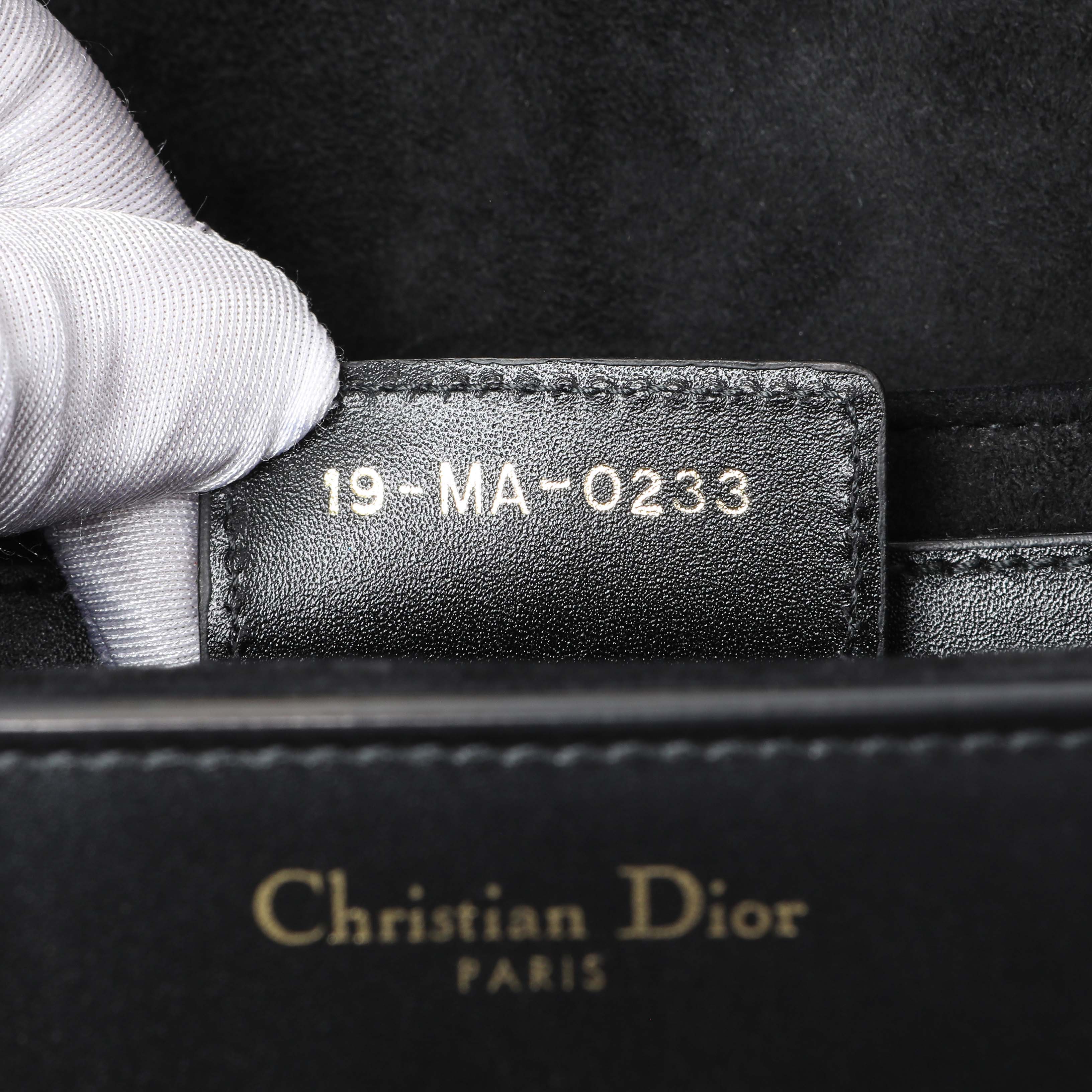 Christian Dior Black Calfskin Montaigne Avenue - Image 6