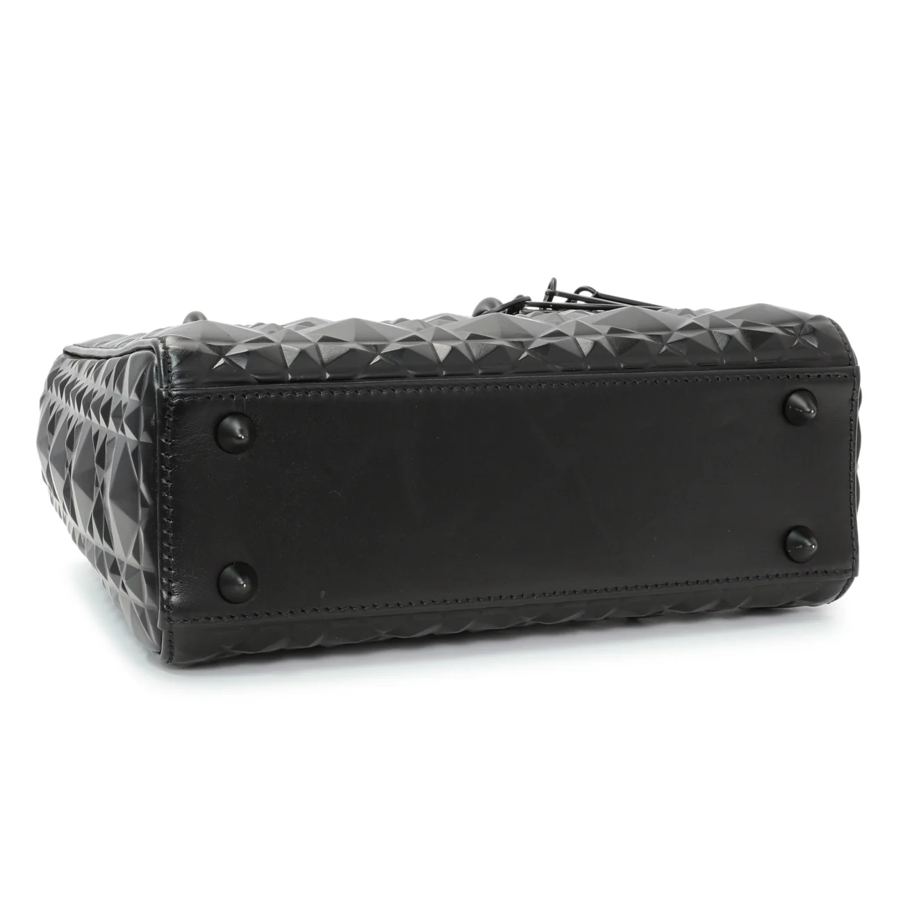 Christian Dior Black Diamond Cannage Lady Dior Small - Image 3