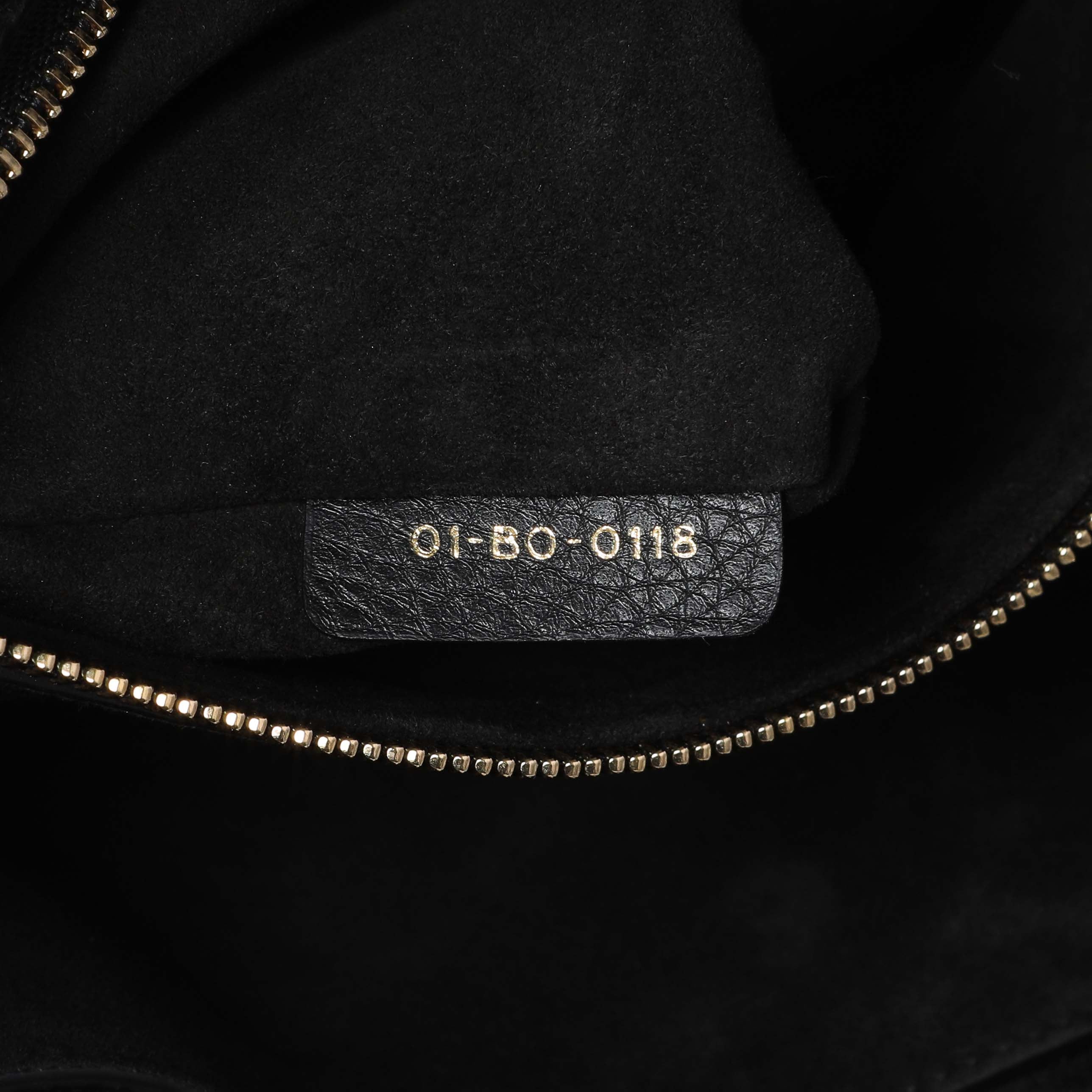 Christian Dior Black Grained Calfskin Cannage Large Supple Lady Dior Bag - Image 6