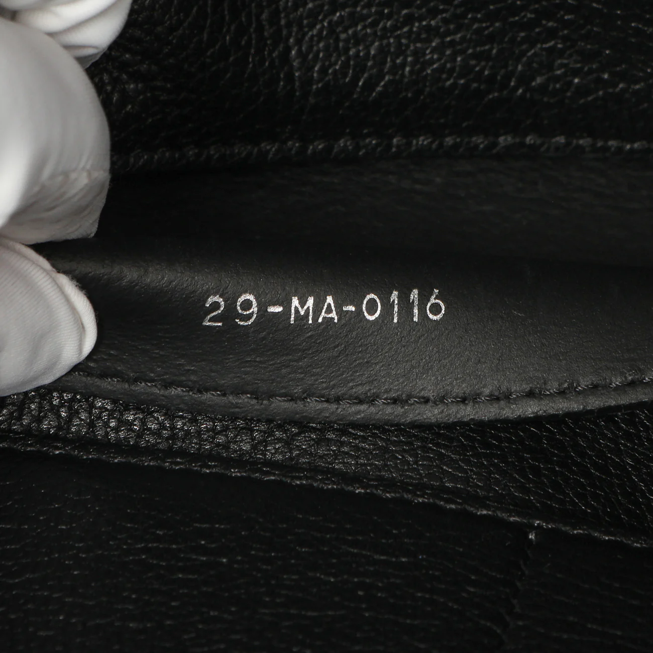 Christian Dior Black Grained Calfskin Large Open Bar Tote - Image 10