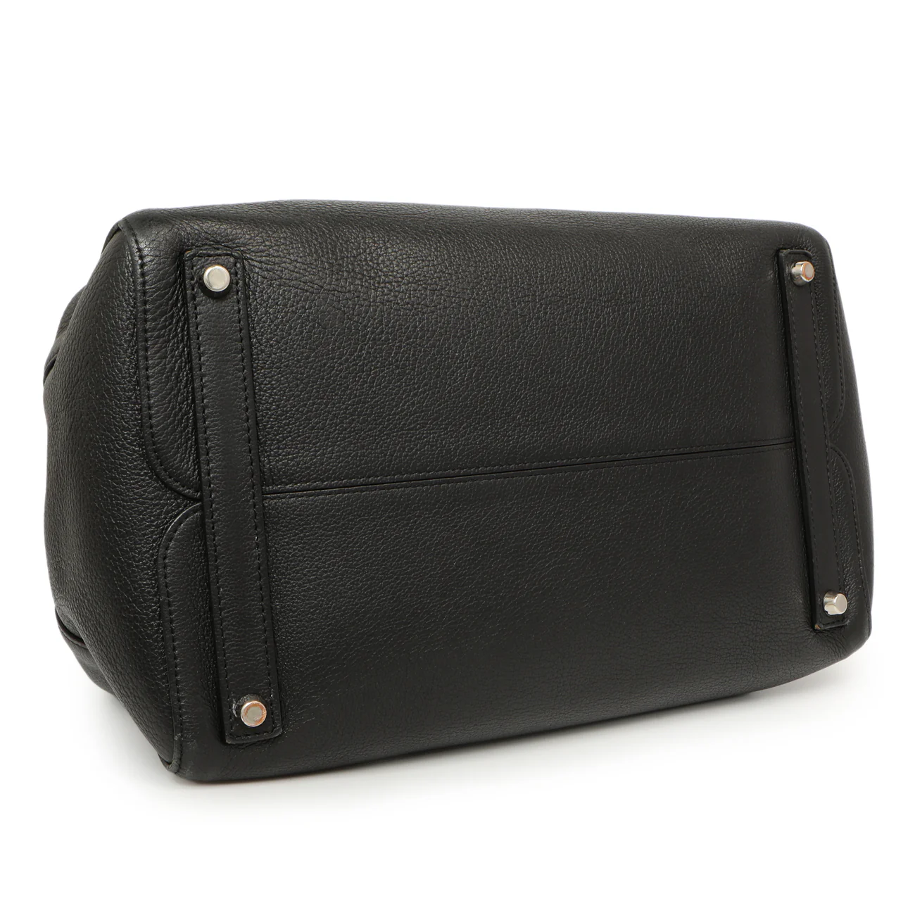 Christian Dior Black Grained Calfskin Large Open Bar Tote - Image 3