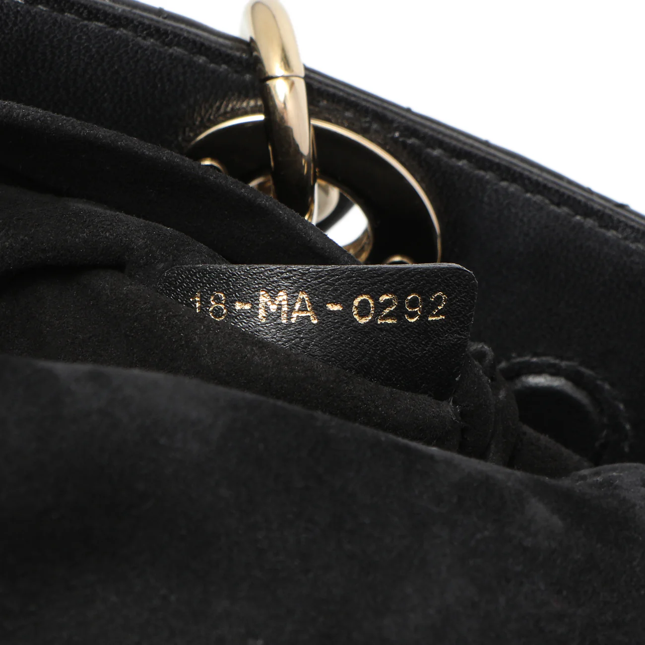 Christian Dior Black Lambskin Cannage Medium Lady D-Joy - Image 10