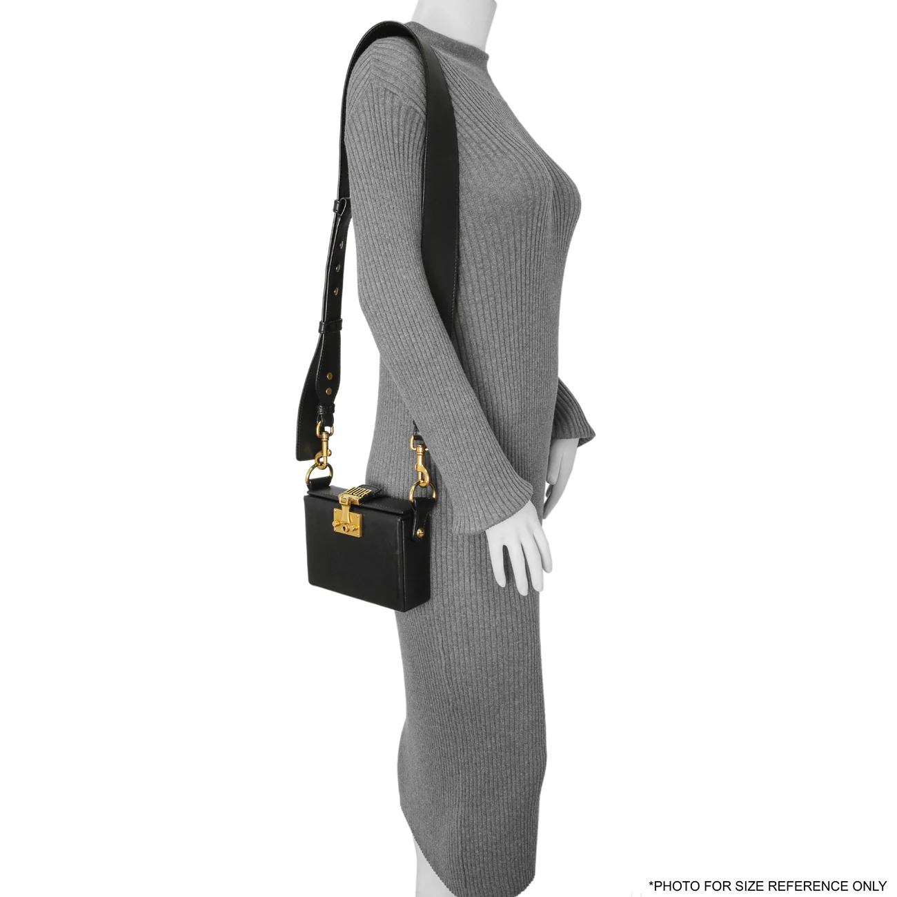 Christian Dior Black Lambskin Dioraddict Lockbox - Image 12