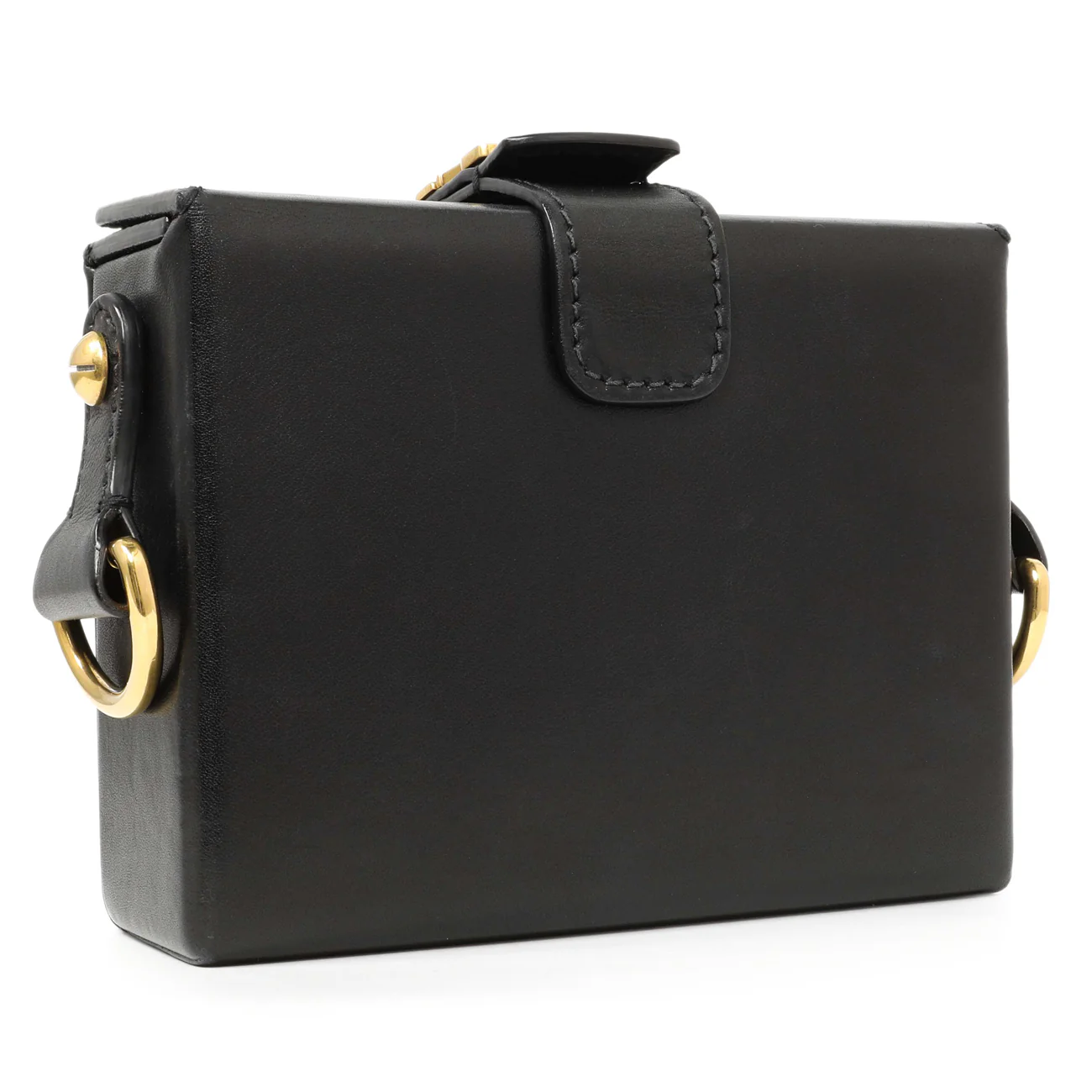 Christian Dior Black Lambskin Dioraddict Lockbox - Image 2
