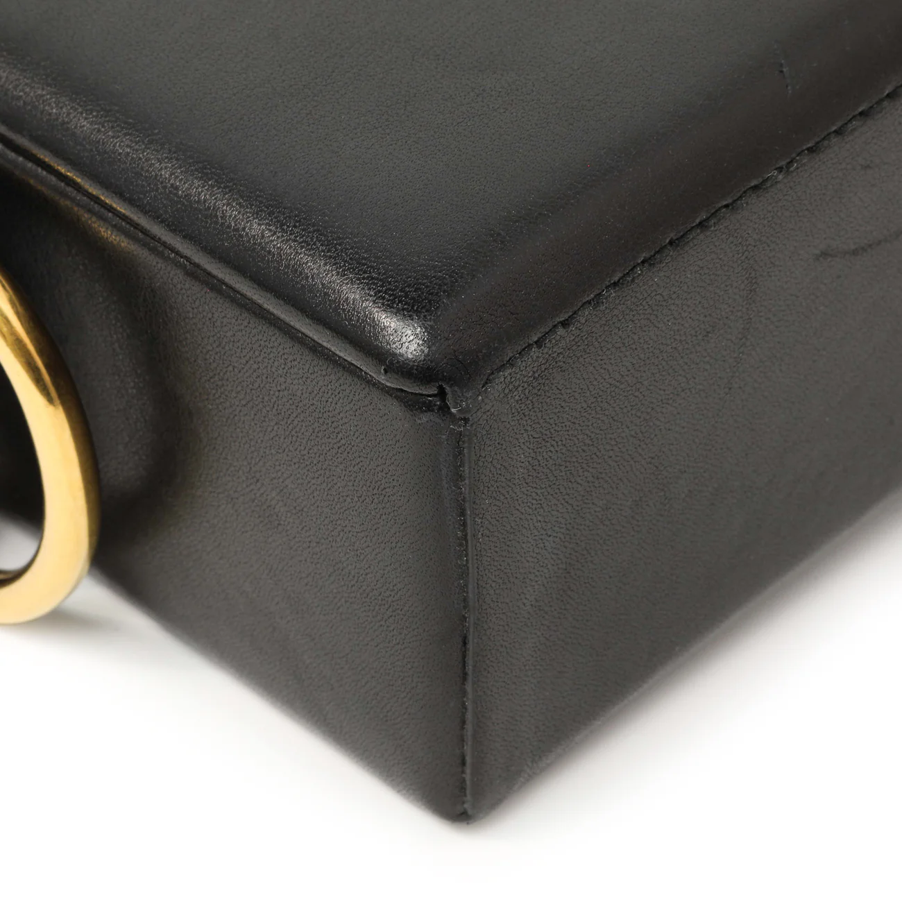 Christian Dior Black Lambskin Dioraddict Lockbox - Image 4