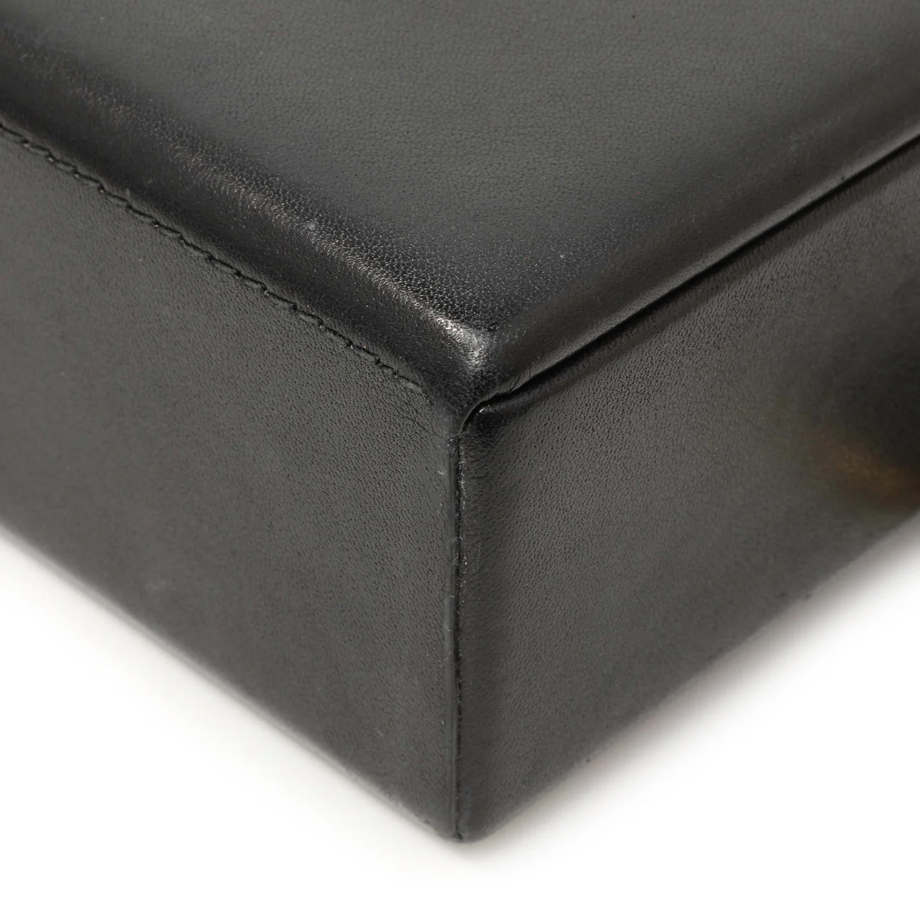 Christian Dior Black Lambskin Dioraddict Lockbox - Image 5