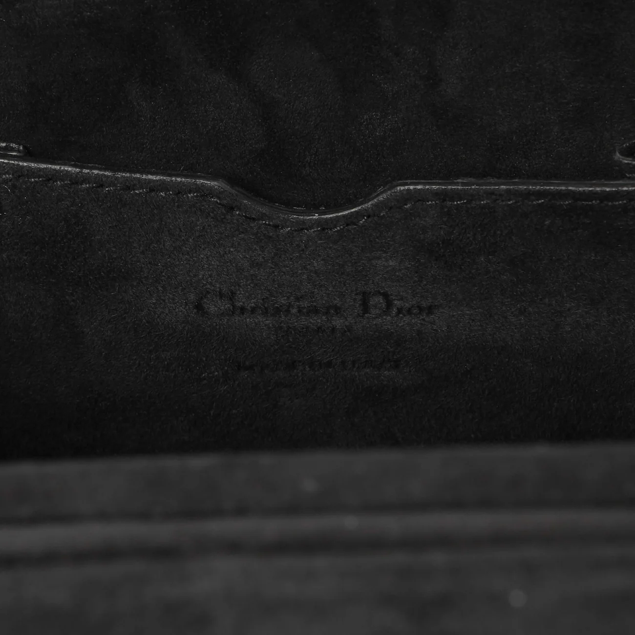 Christian Dior Black Lambskin Dioraddict Lockbox - Image 9