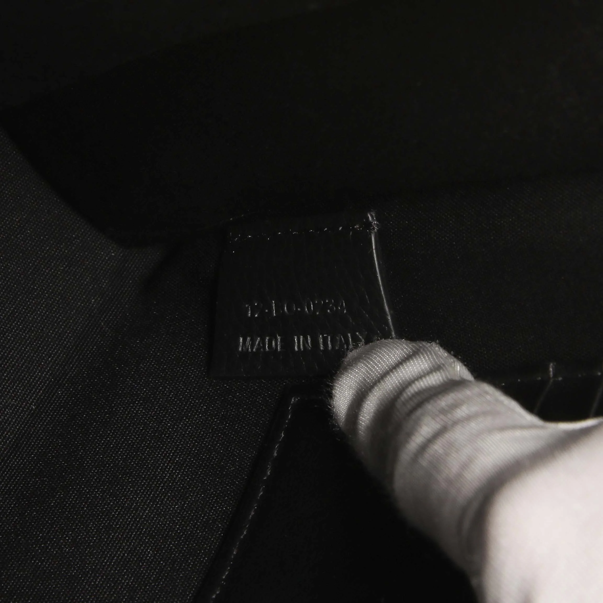 Christian Dior Black Oblique A5 Triangle Pouch - Image 6
