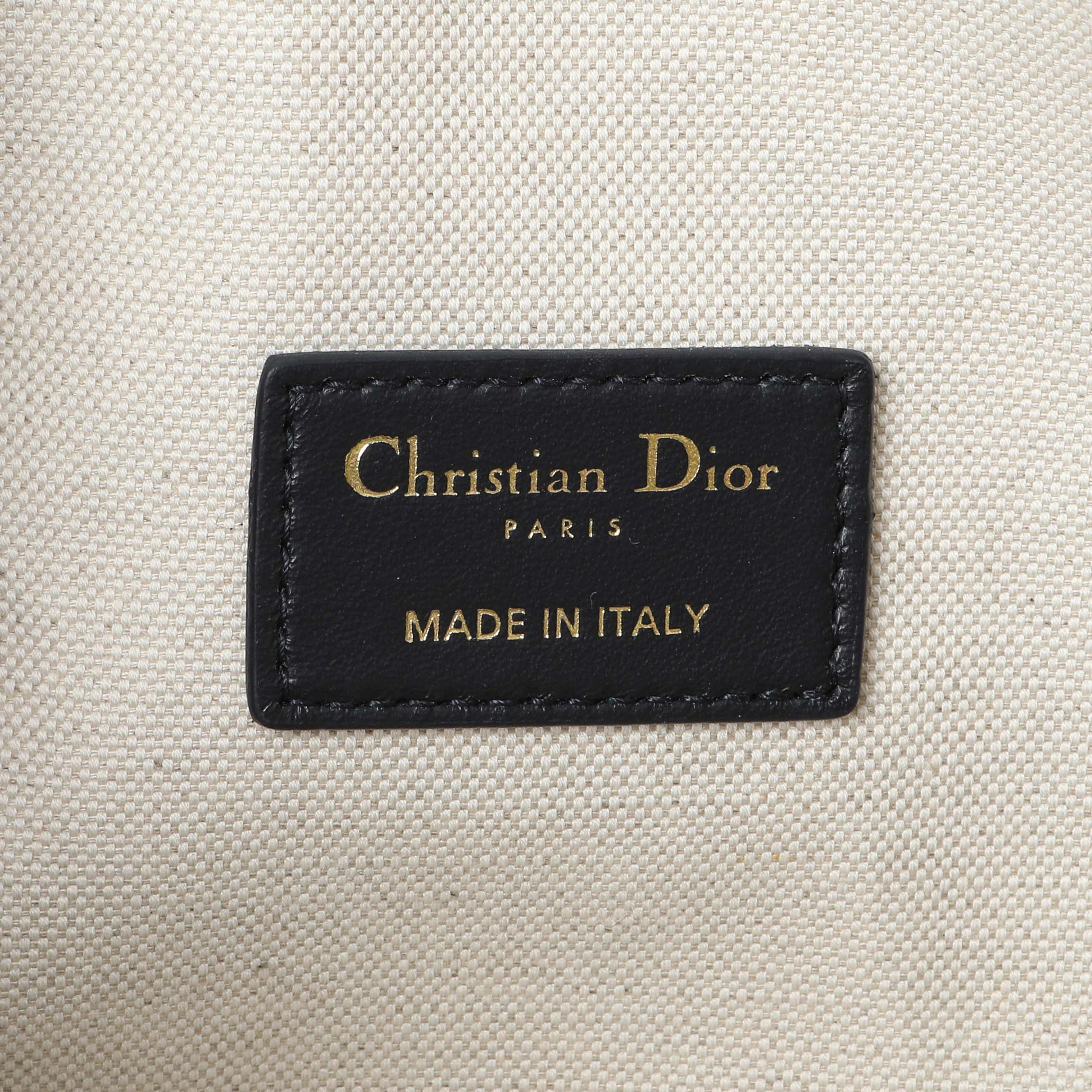 Christian Dior Blue Oblique Jacquard Medium DiorTravel Nomad Pouch - Image 5