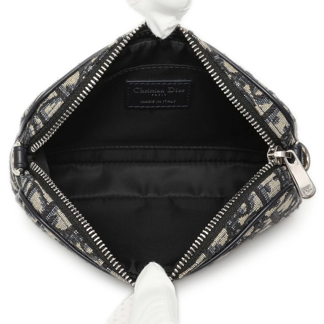Christian Dior Blue Oblique Kids' Small Multifunctional Bag - Image 4