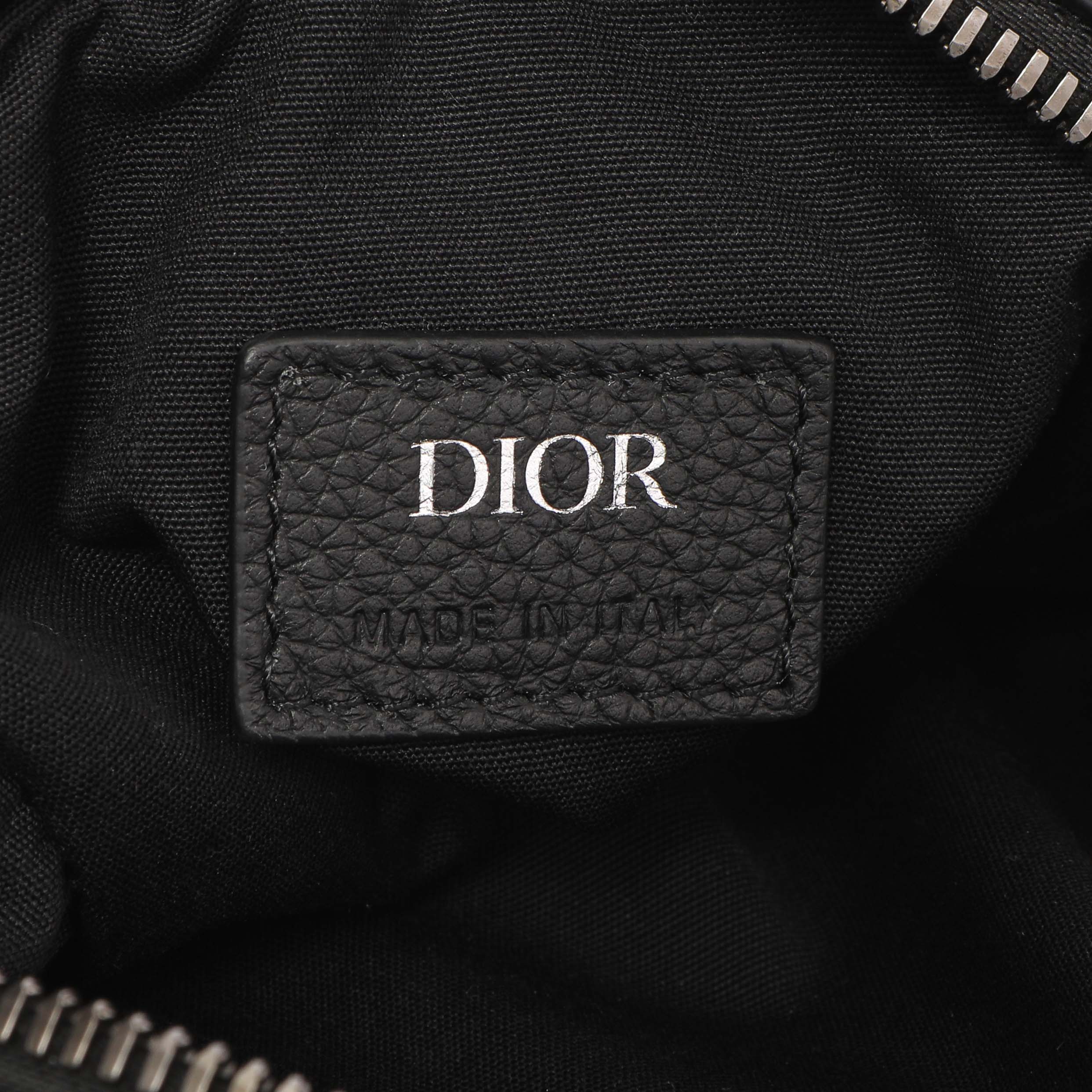 Christian Dior Blue Oblique Messenger Pouch - Image 6
