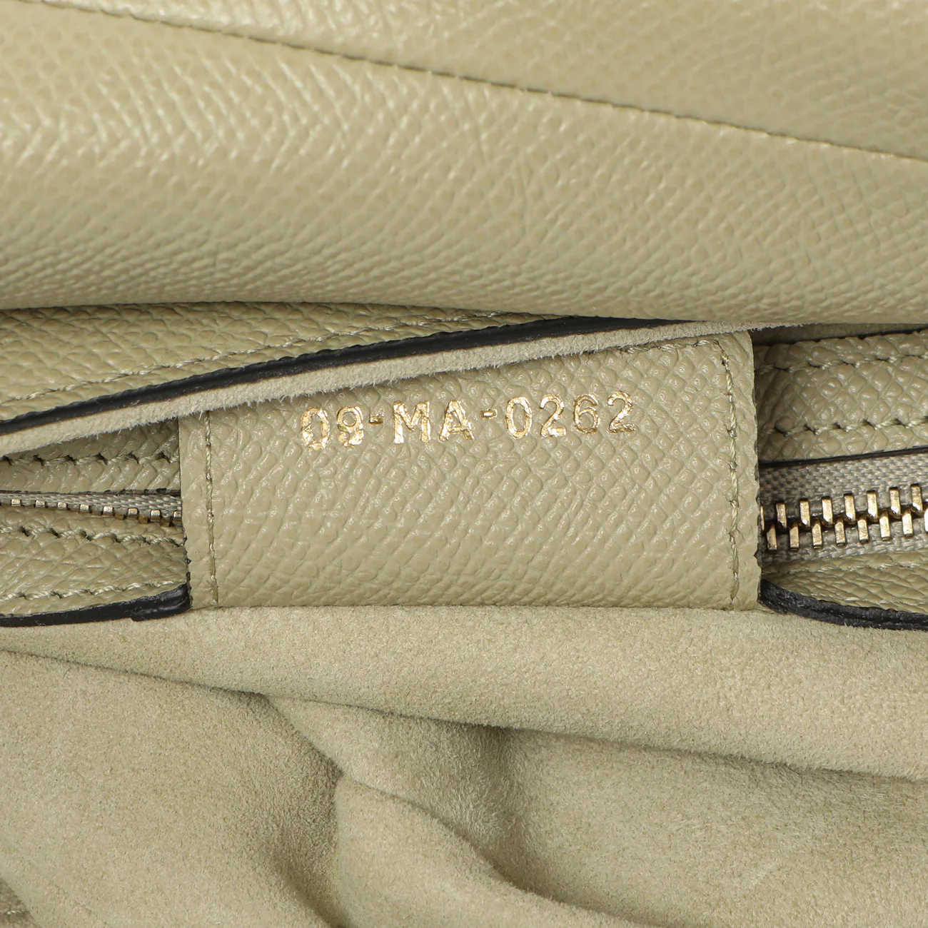 Christian Dior Ethereal Green Grained Calfskin Saddle Bag - Image 6
