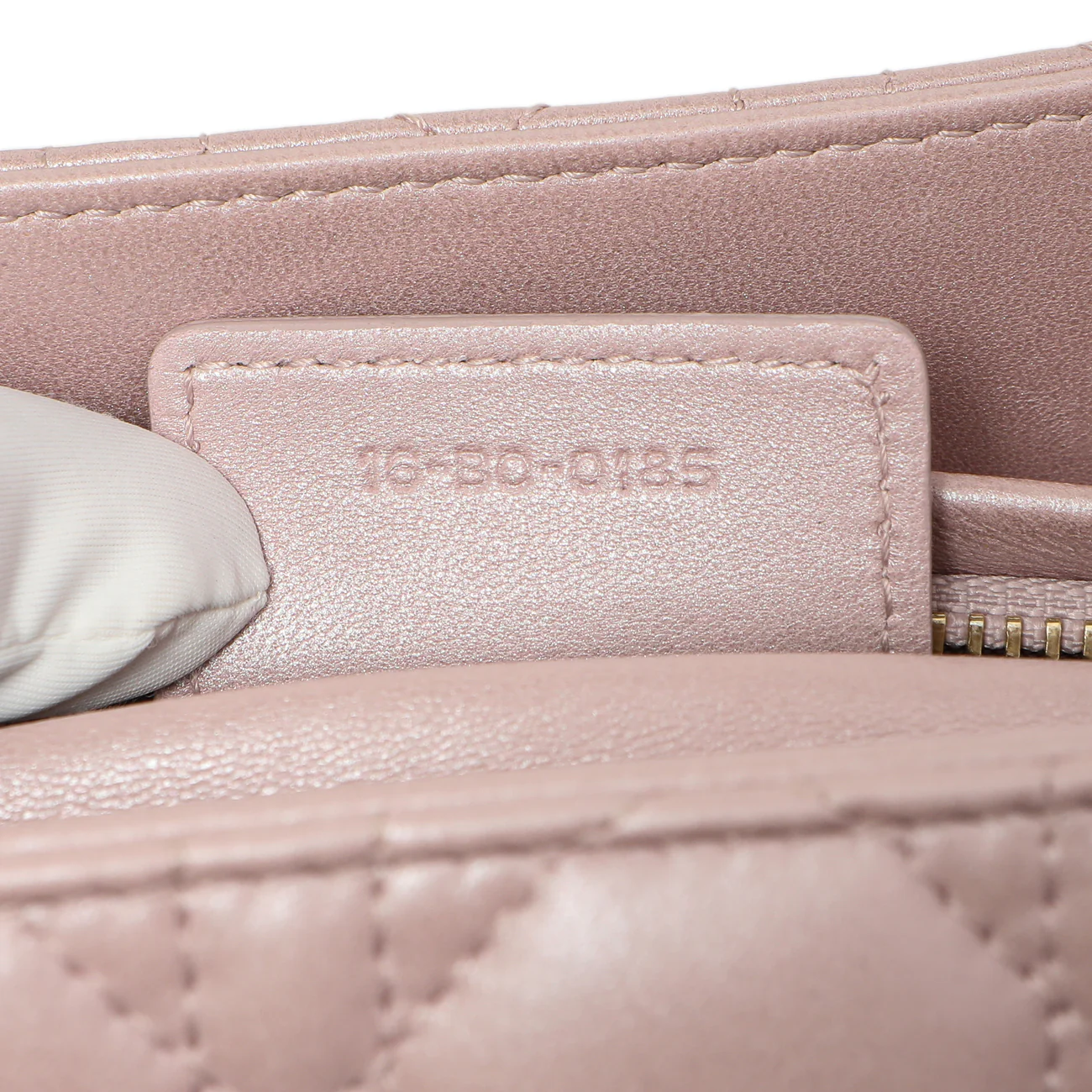 Christian Dior Lotus Metallic Lambskin Cannage Medium Lady Dior - Image 10