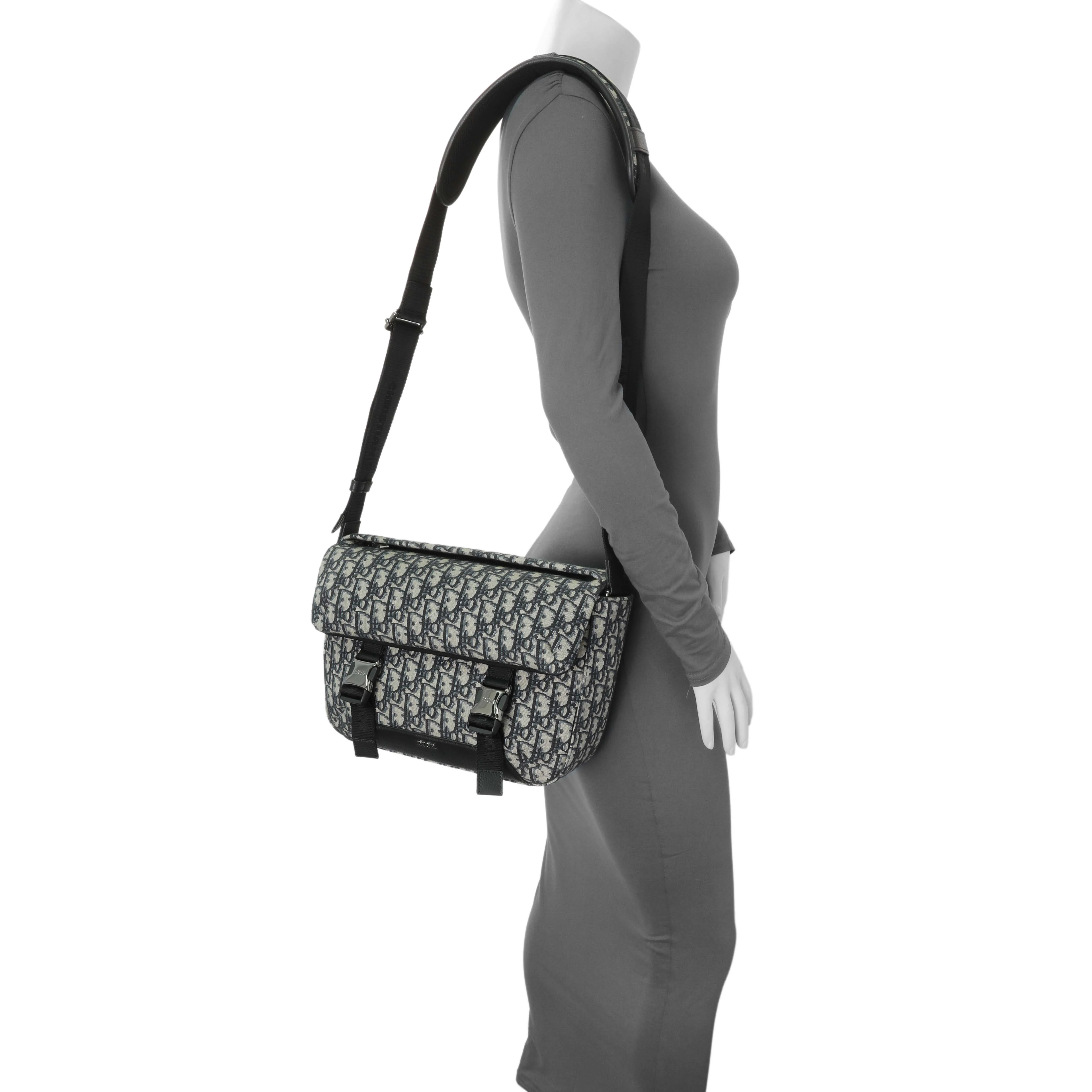 Christian Dior Oblique Explorer Messenger Bag - Image 7