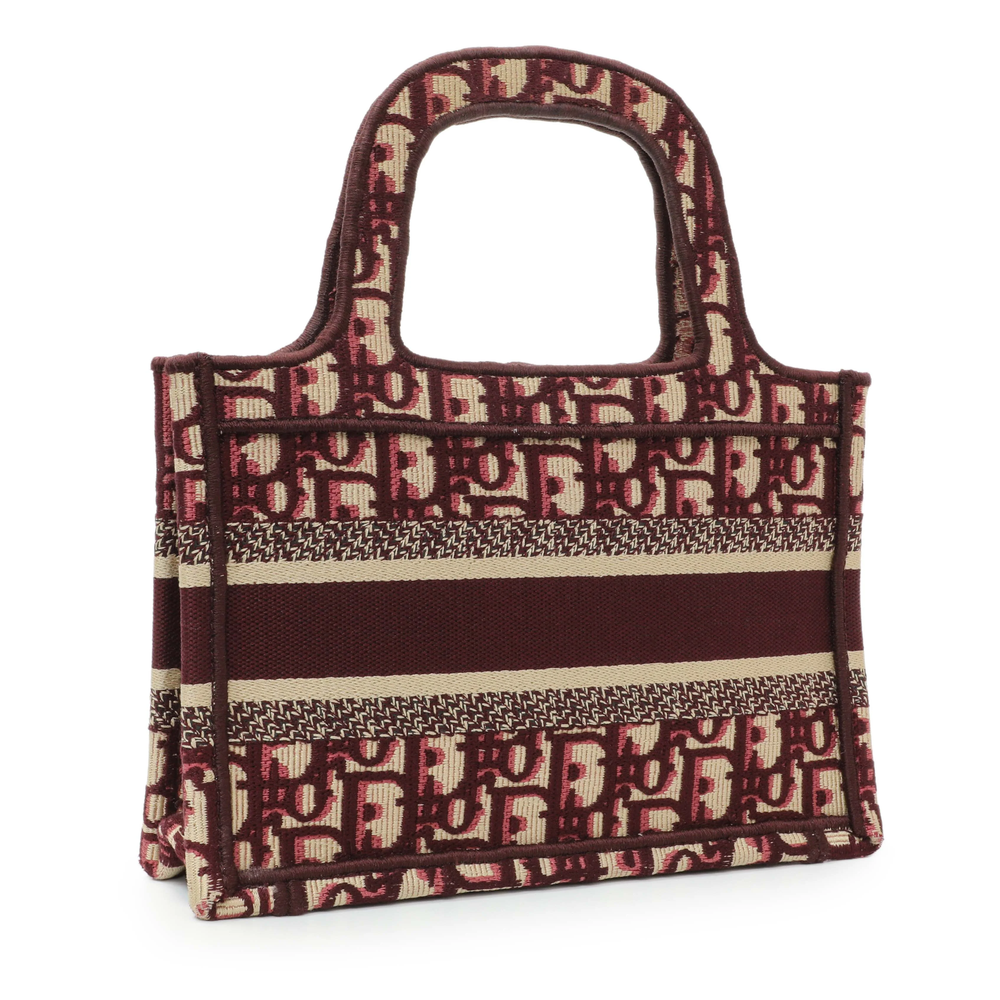 Christian Dior Oblique Mini Book Tote - Image 2